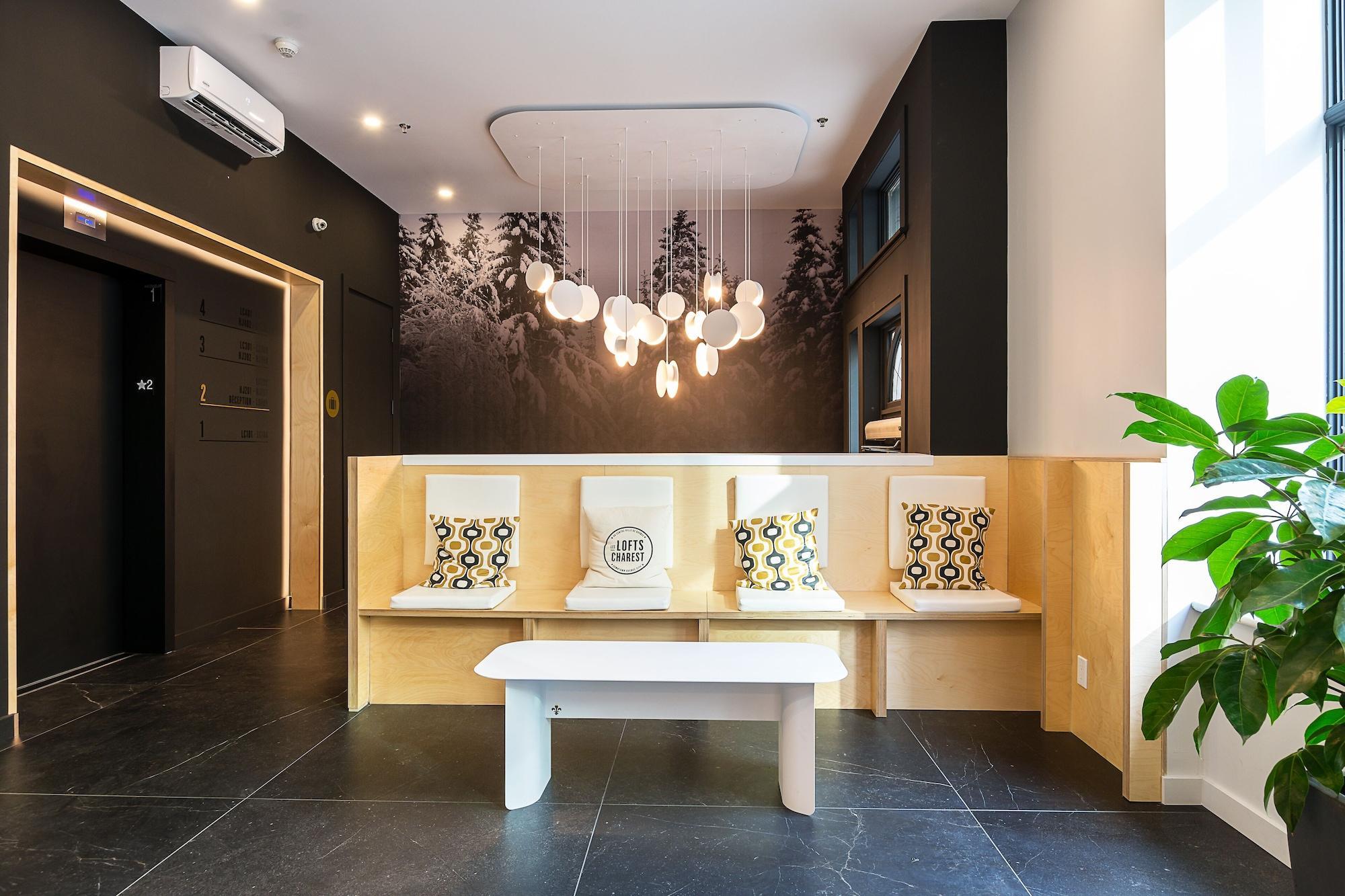Vista Lobby Hôtel du Jardin by Les Lofts Vieux-Quebec
