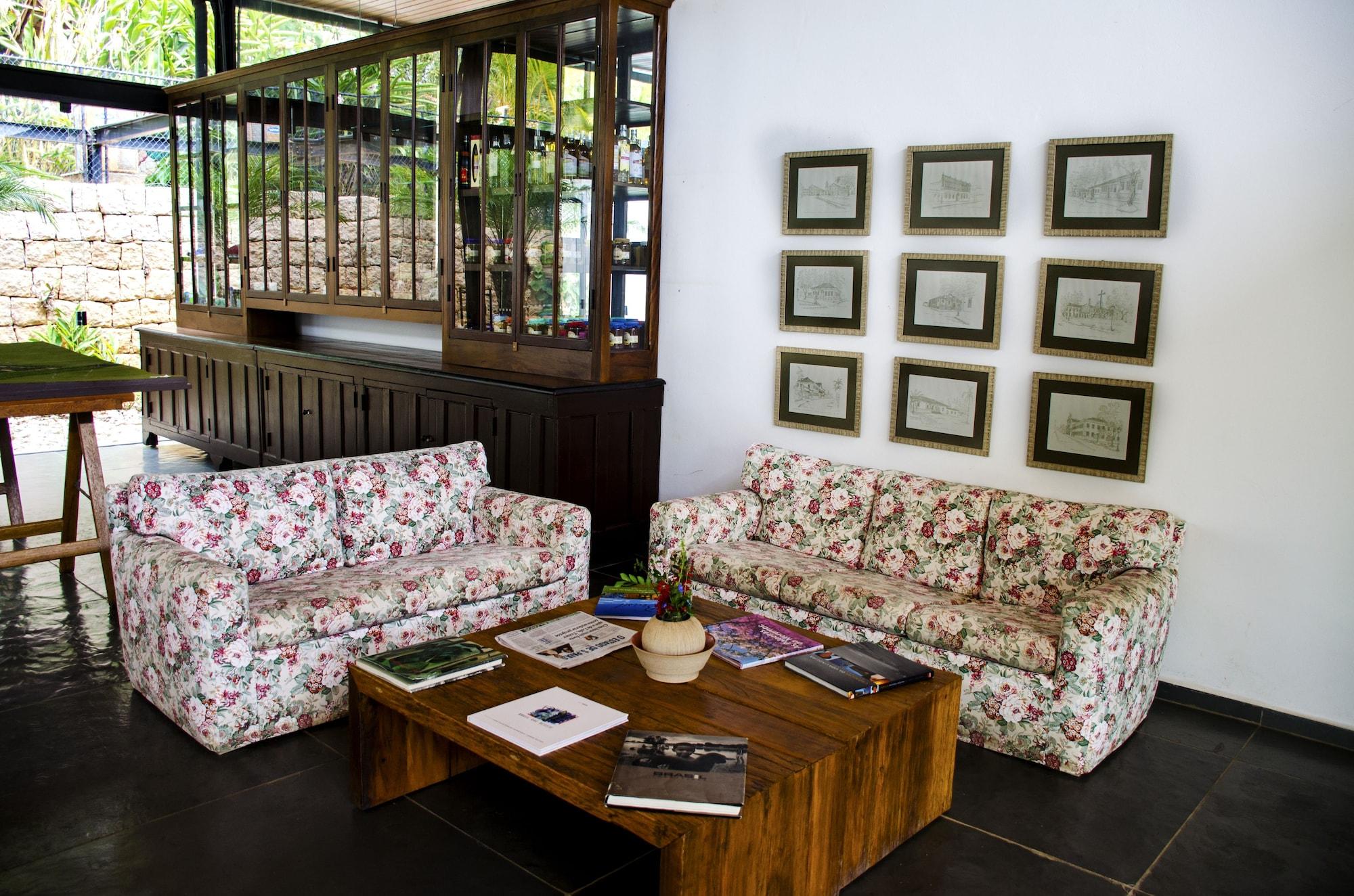 Vista Lobby Hotel Fazenda Capoava