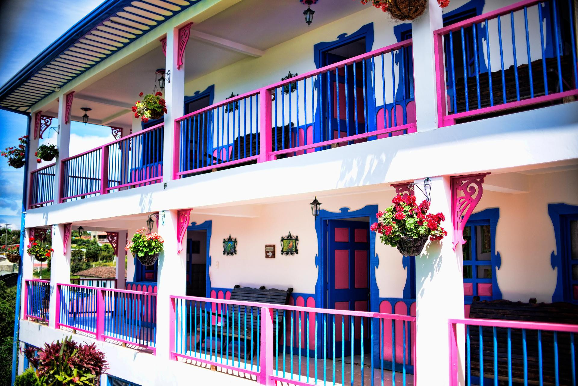 Vista Exterior Hotel El Jardin
