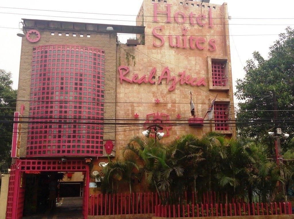 Vista Exterior Hotel Real Azteca