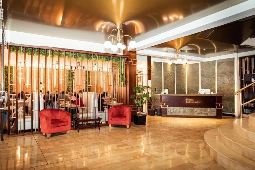 Vista Lobby Hotel Libertador