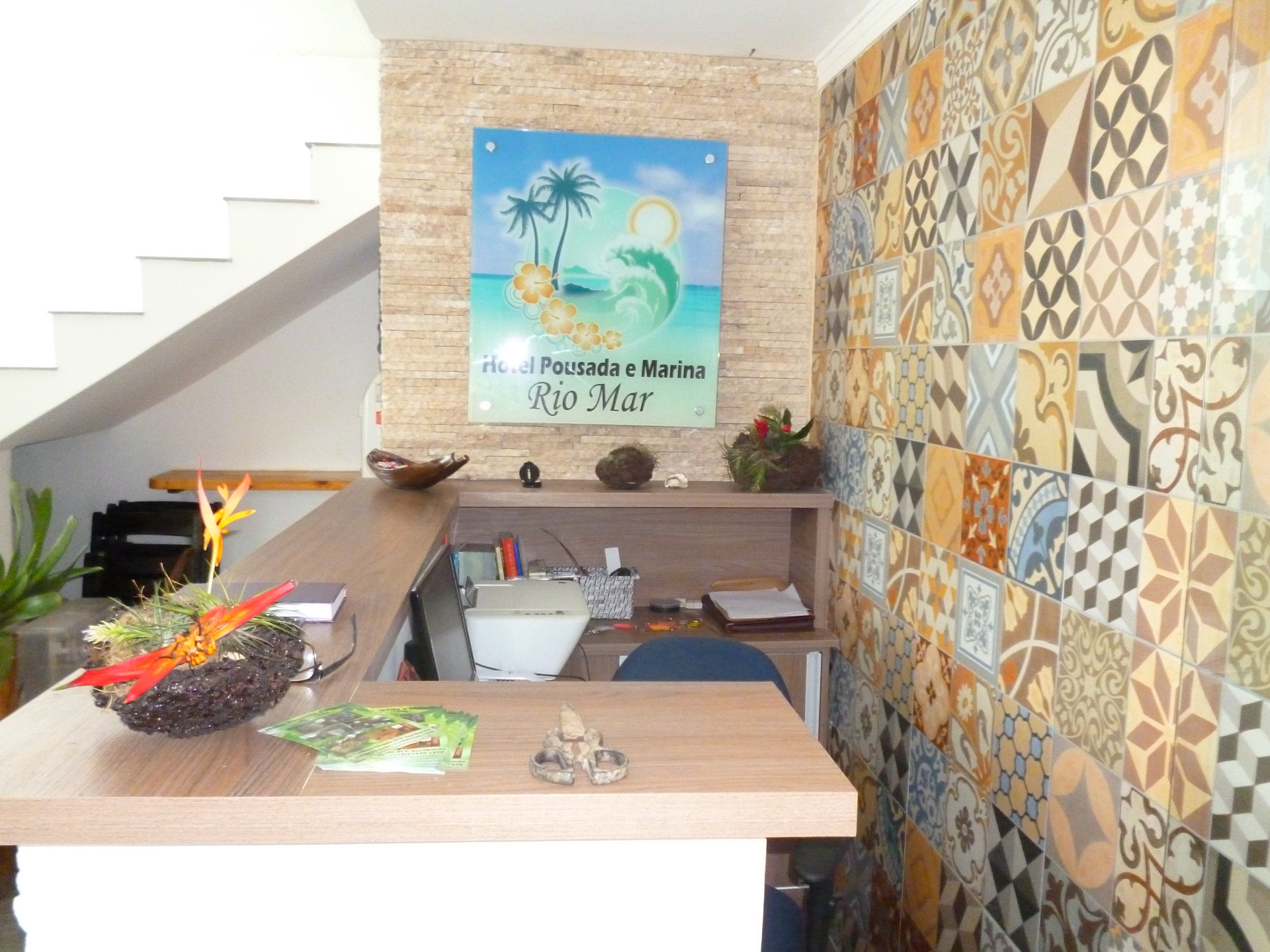 Vista Lobby Hotel Pousada Rio Mar