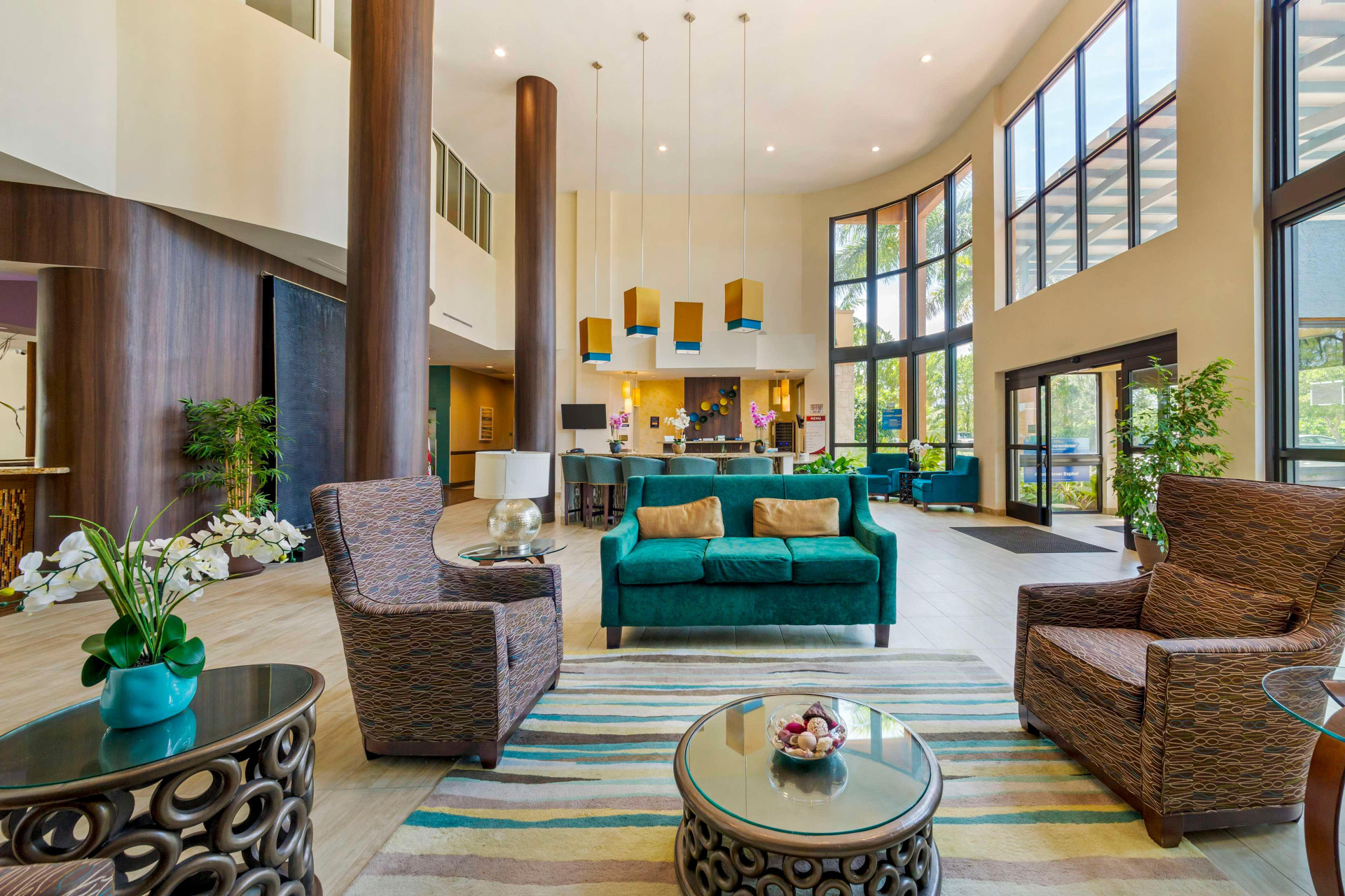 Vista Lobby Best Western Plus Miami Executive Airport Hotel & Suites