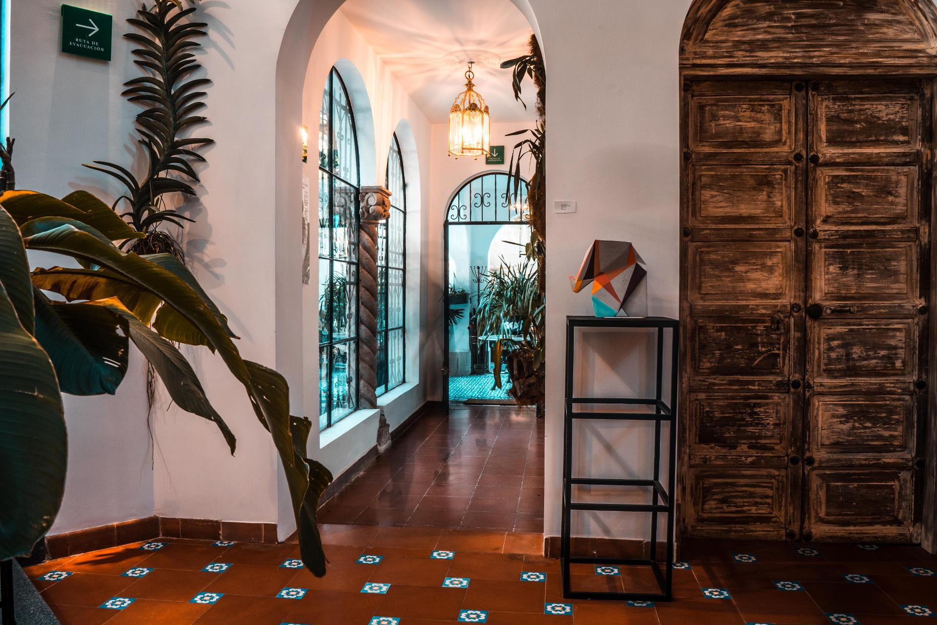 Vista Lobby Orchid House Mexico City