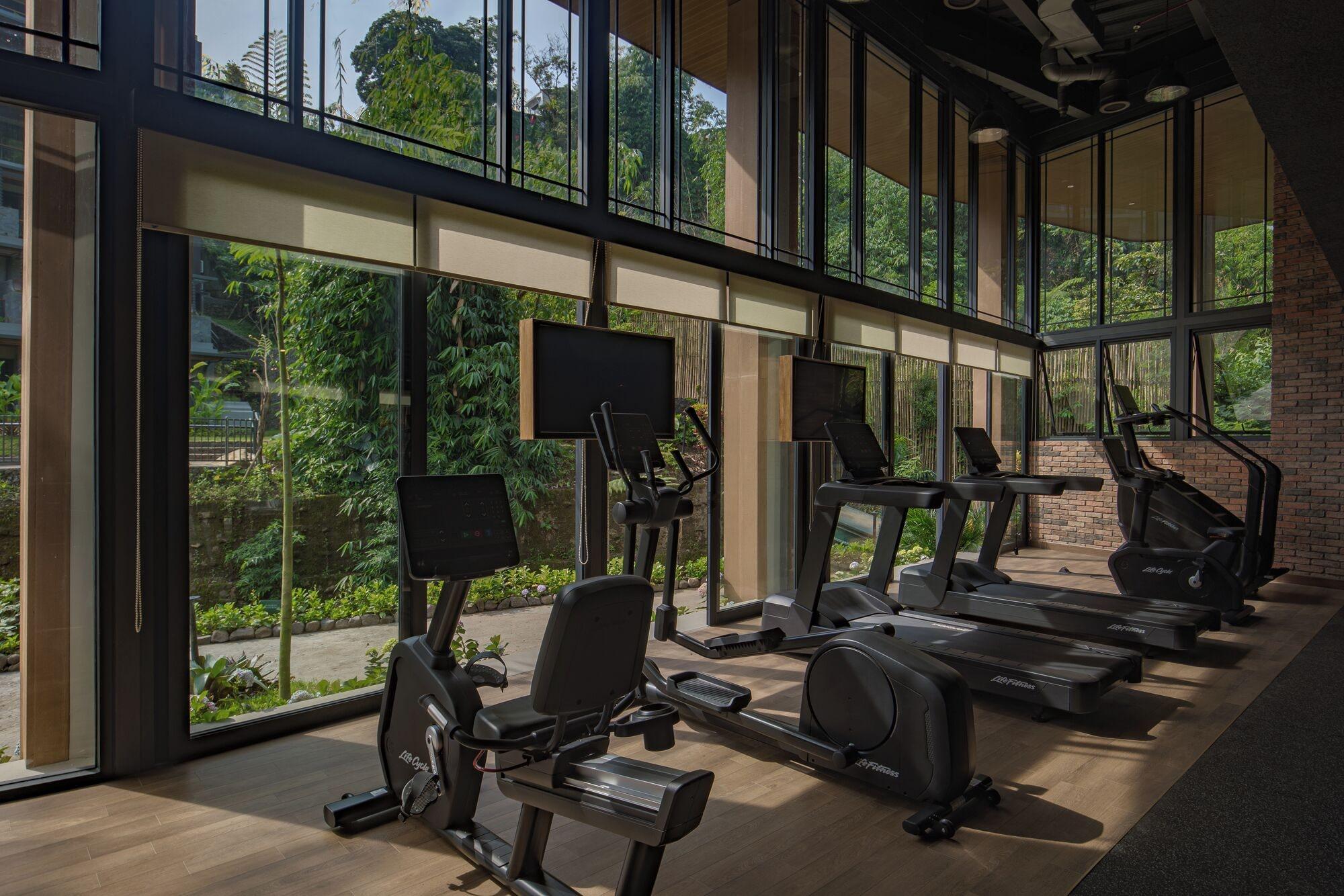Gimnasio Plataran Puncak Suites