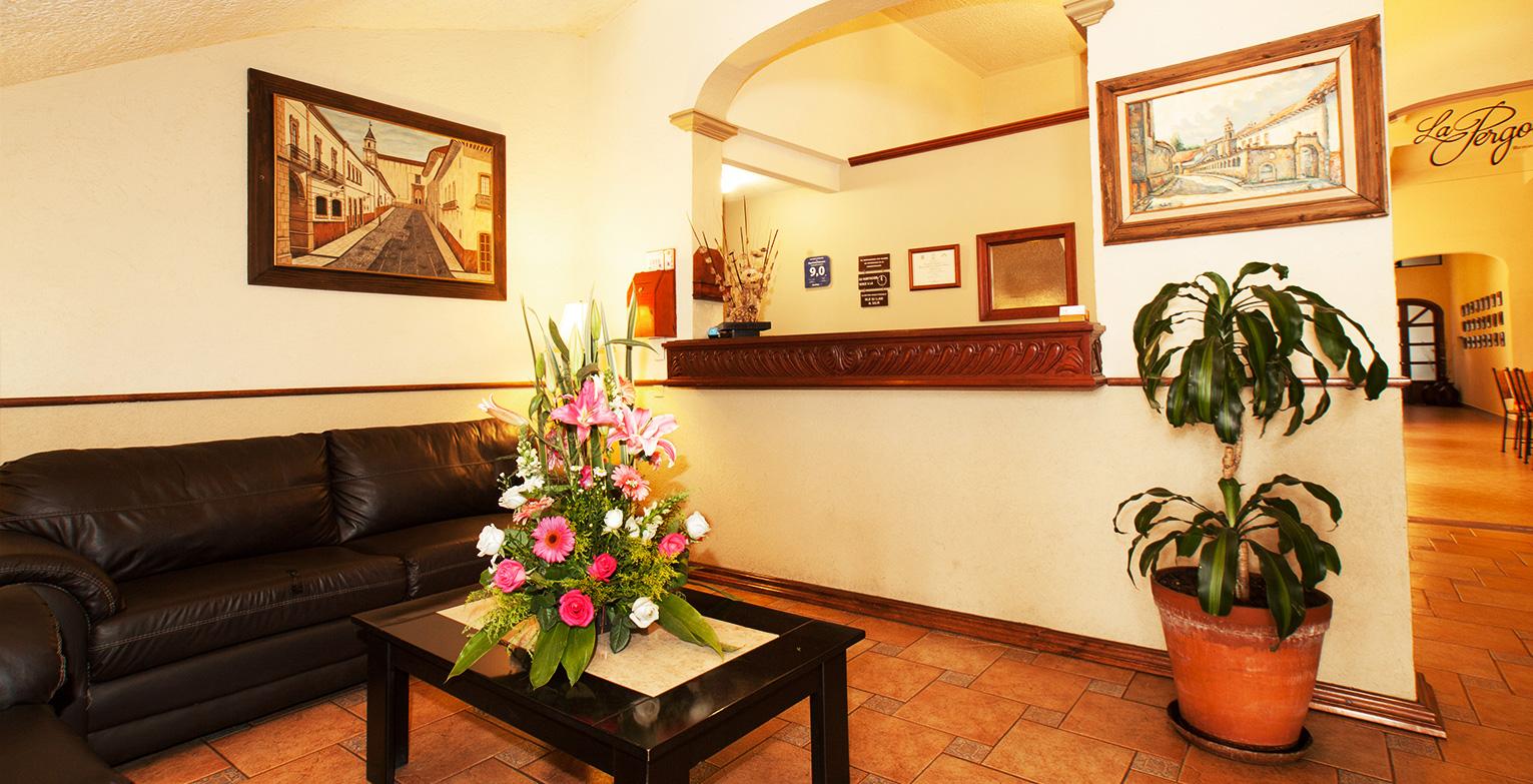 Vista Lobby Gran Hotel Patzcuaro
