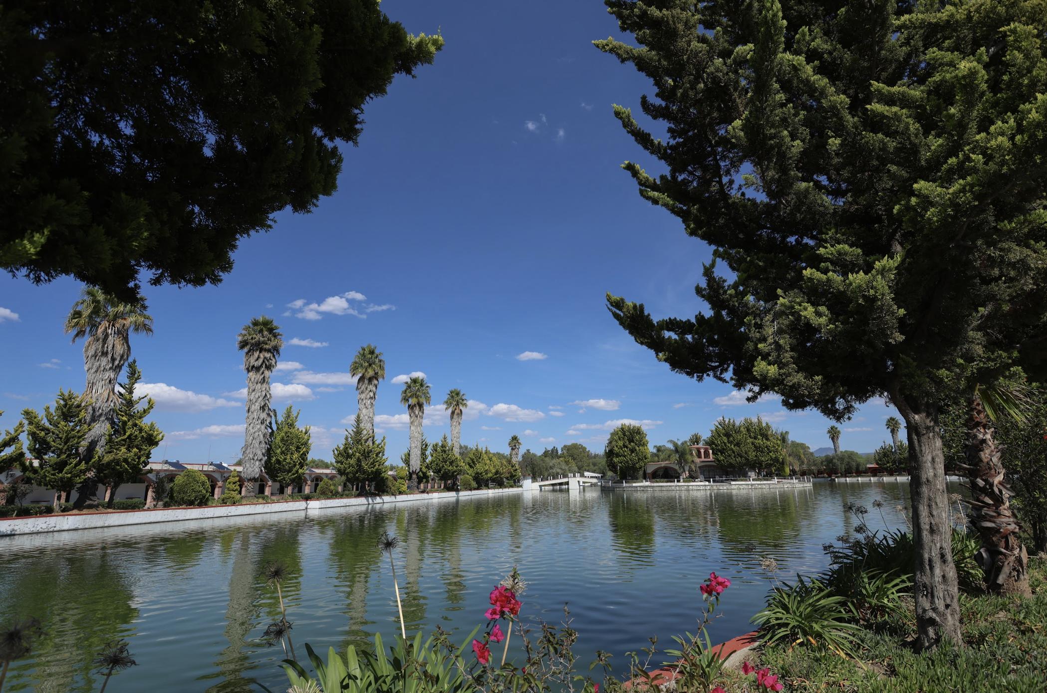 Vista al lago Hotel Oviedo Teotihuacán