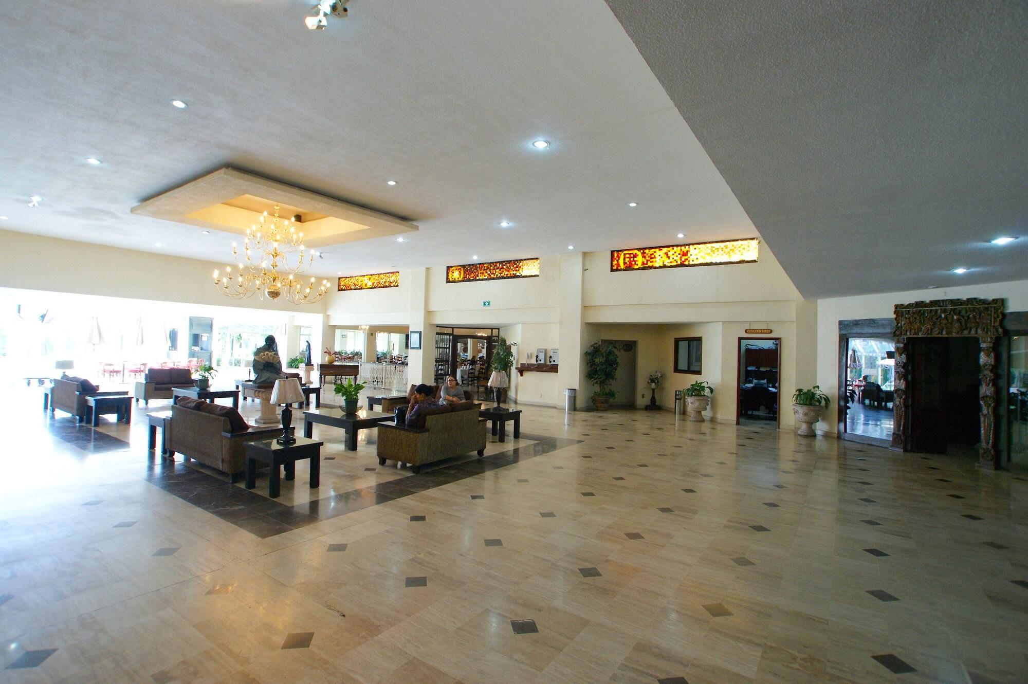 Vista Lobby Hotel Real de Minas San Luis Potosi