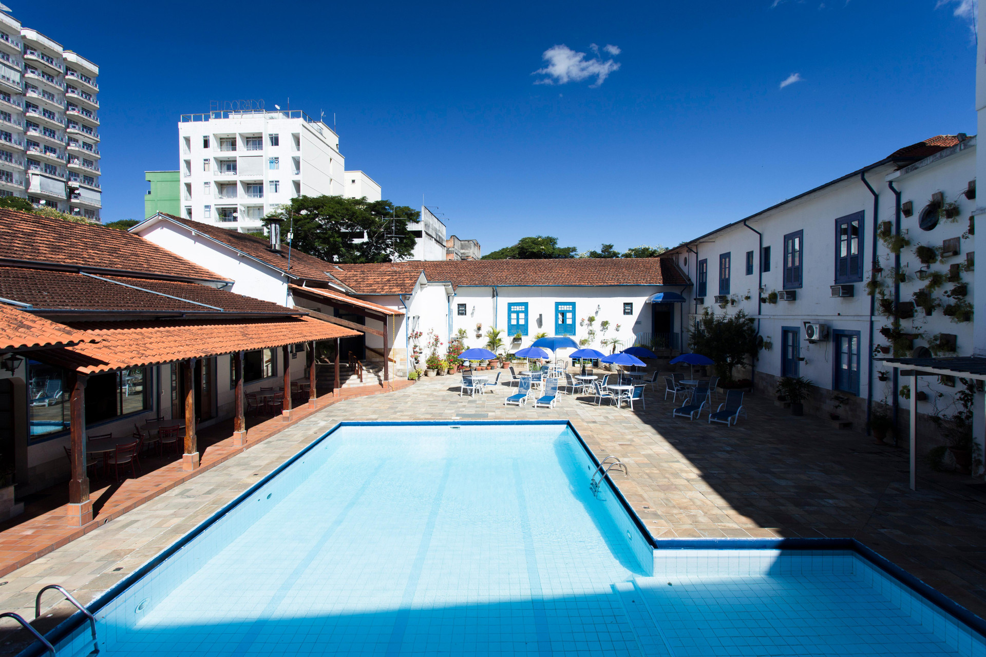 Vista Piscina VOA Hotel Caxambu