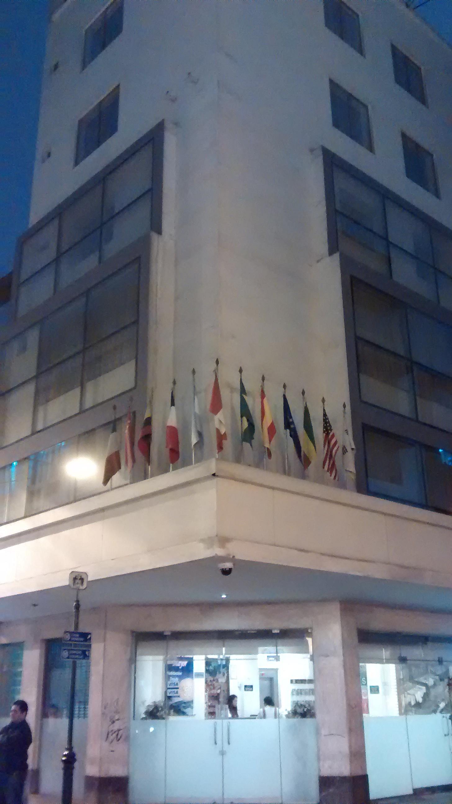 Vista Exterior Hostal Plaza Mayor