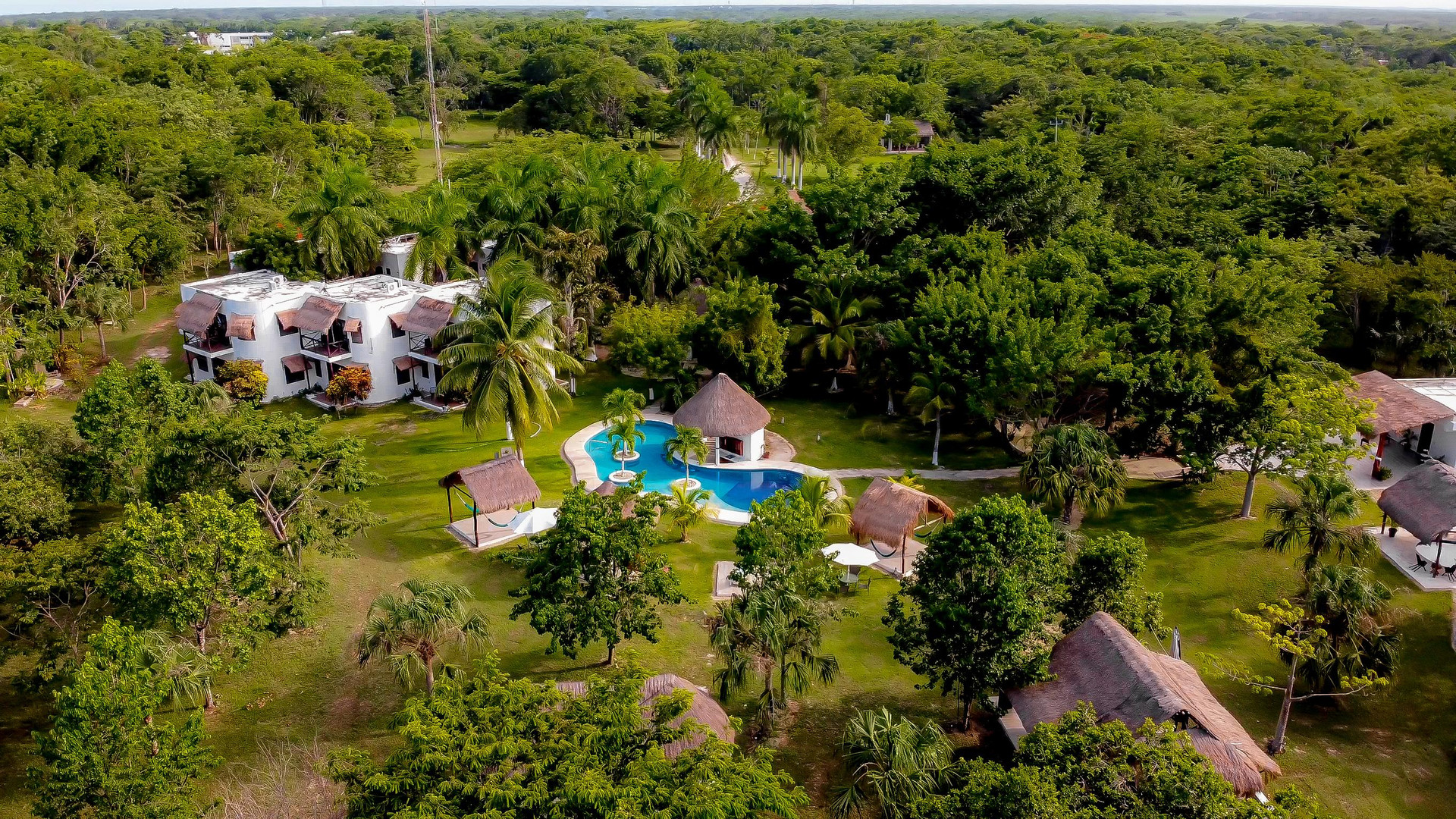 Vista aérea Hotel Mayan Secret Boutique