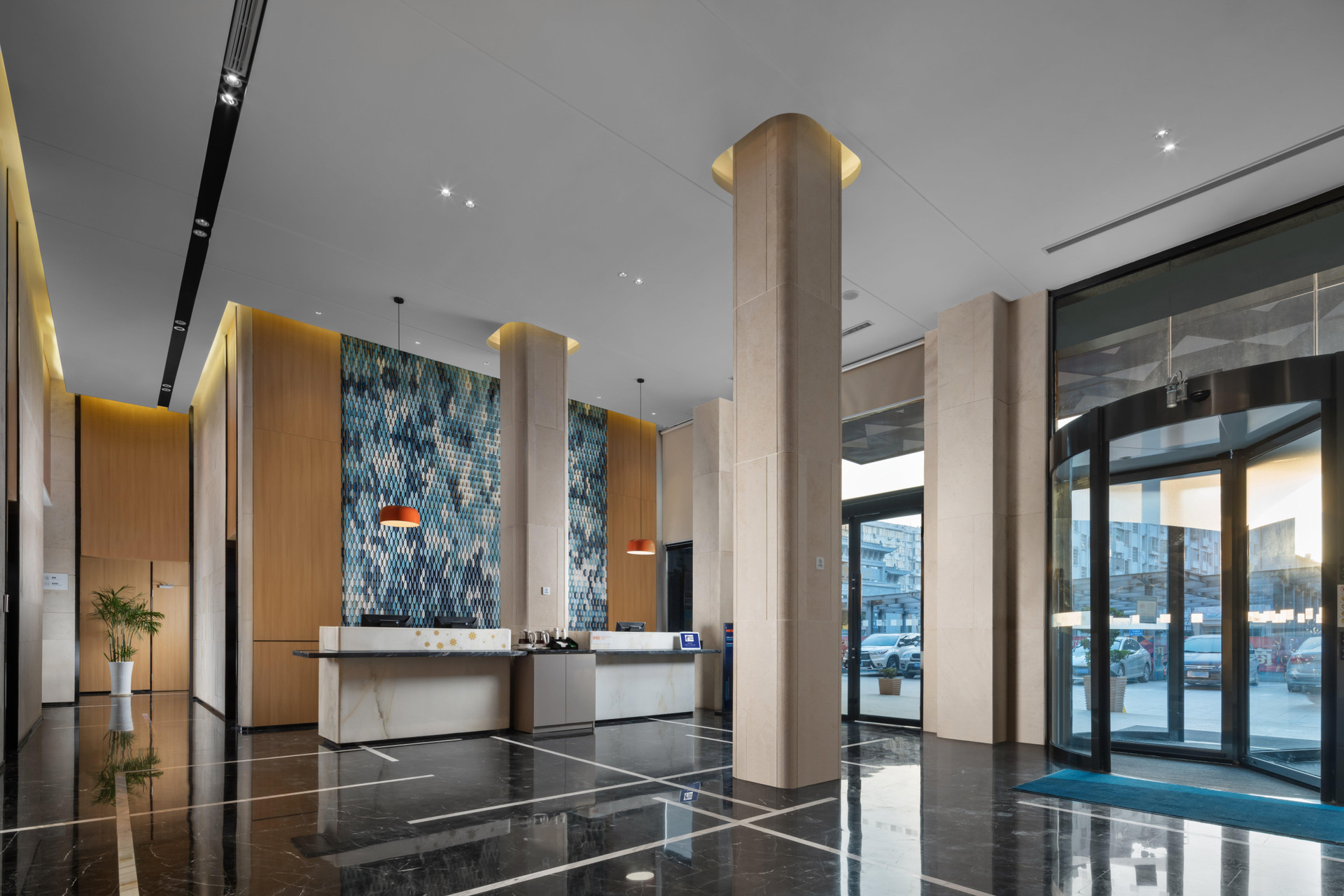Vista Lobby Holiday Inn Express Jingdezhen Taoxichuan by IHG