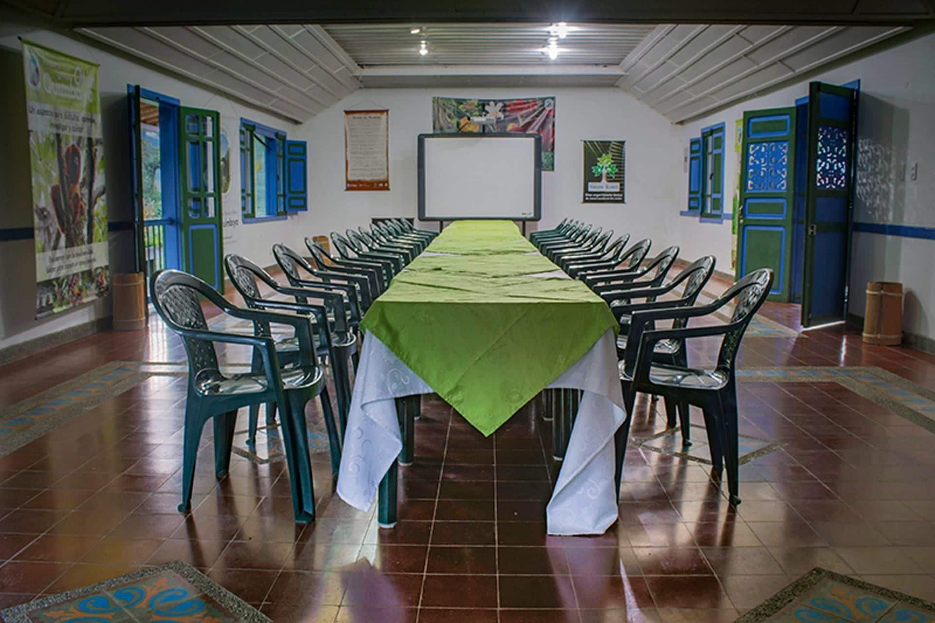 Sala de Reuniones Santuario de Fauna y Flora Otún Quimbaya