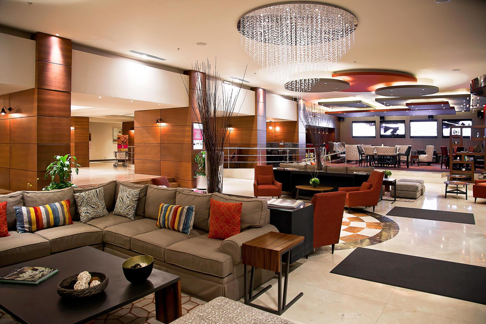 Vista Lobby Marriott Hotel Tijuana