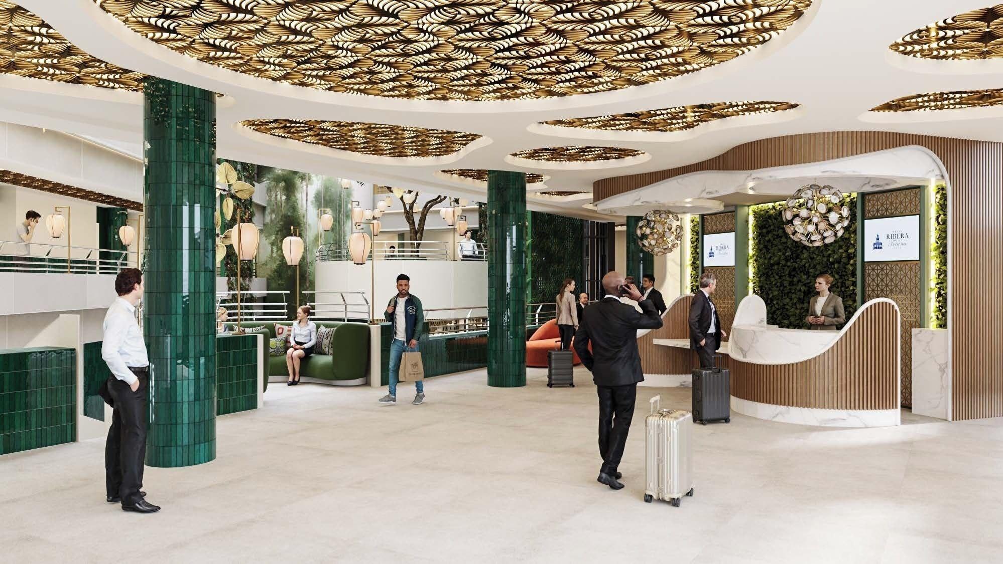 Vista Lobby Hotel Ribera de Triana - REOPENING!