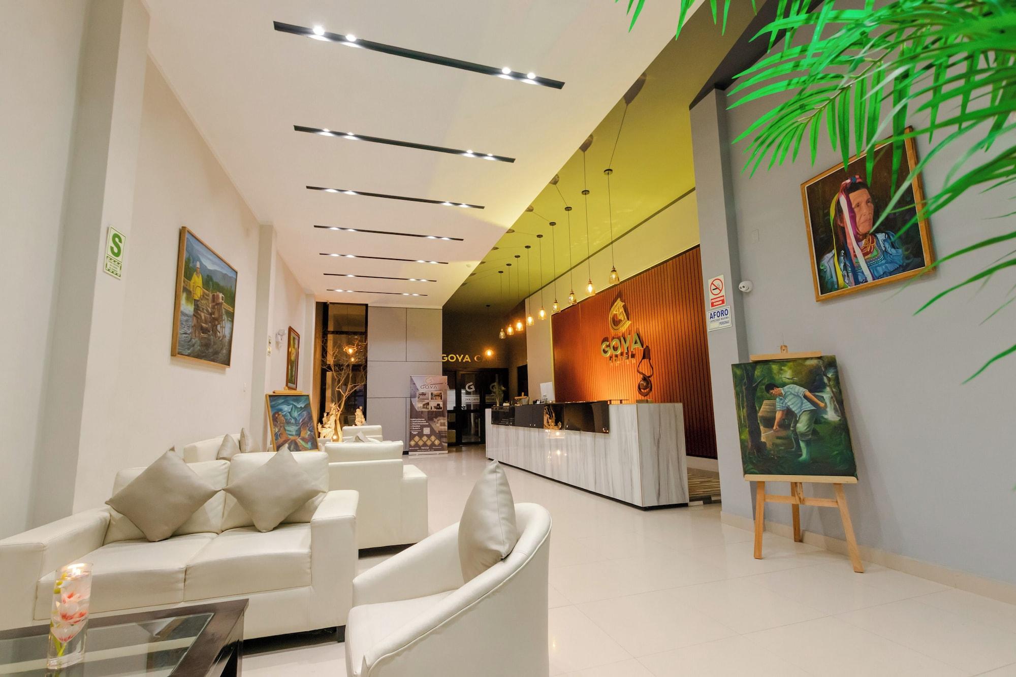 Vista Lobby GOYA HOTEL