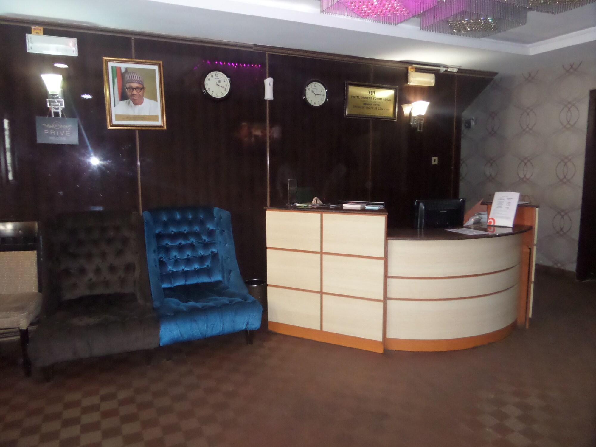 Vista Lobby Prixair Pure Hotel Wuse