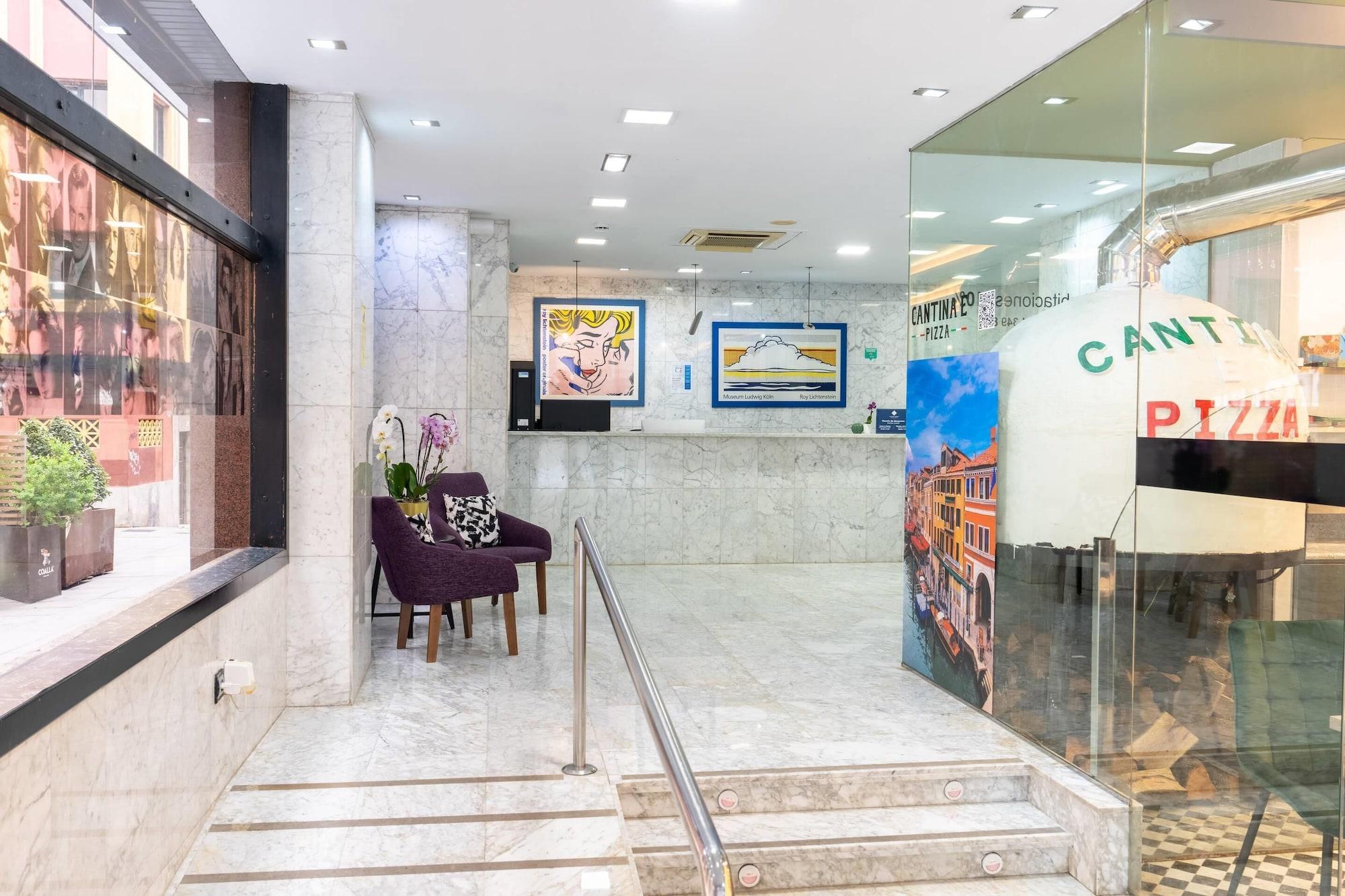 Vista Lobby Hotel Faranda Pathos Gijon, Ascend Hotel Collection