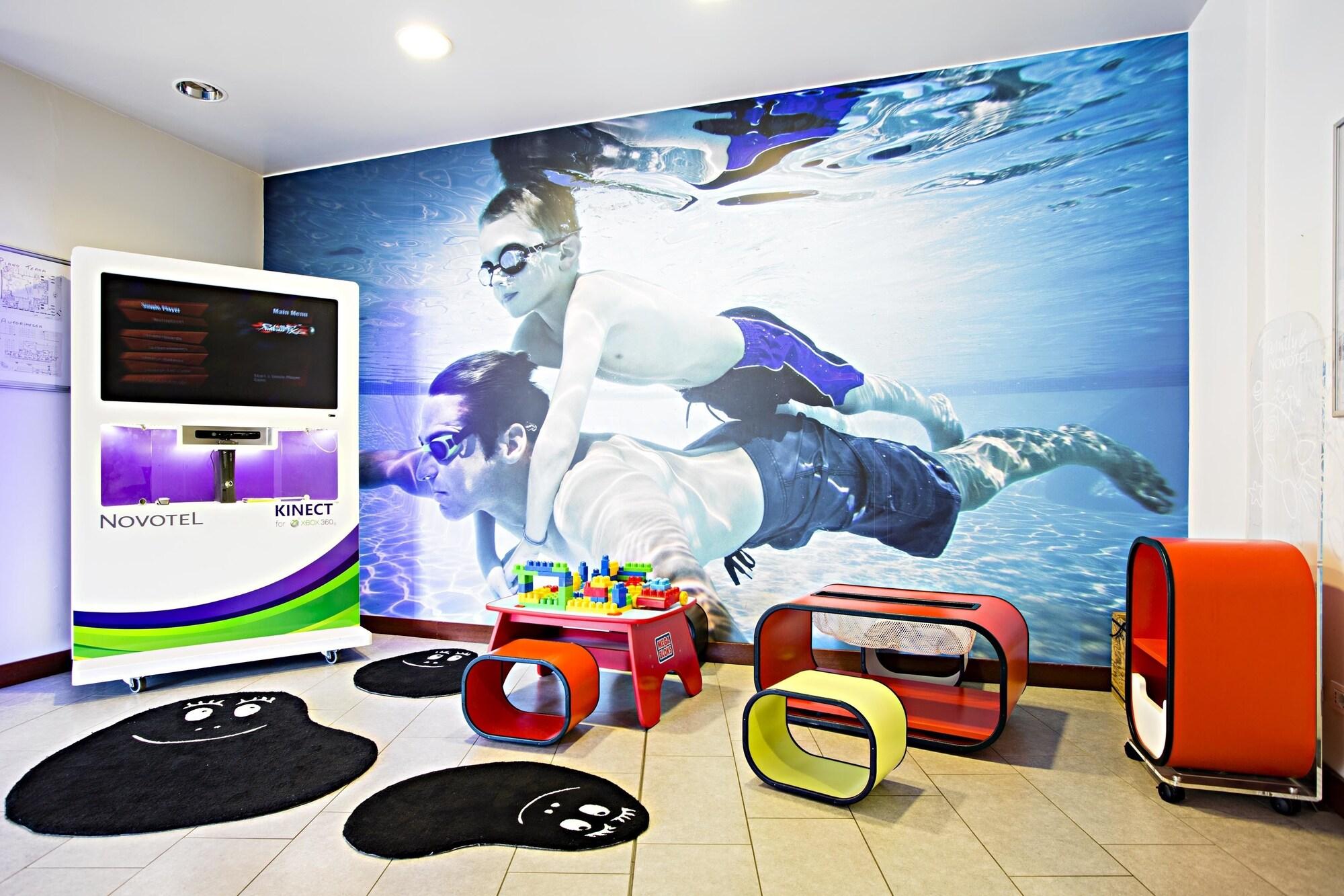 Vista Lobby Novotel Milan Malpensa Airport