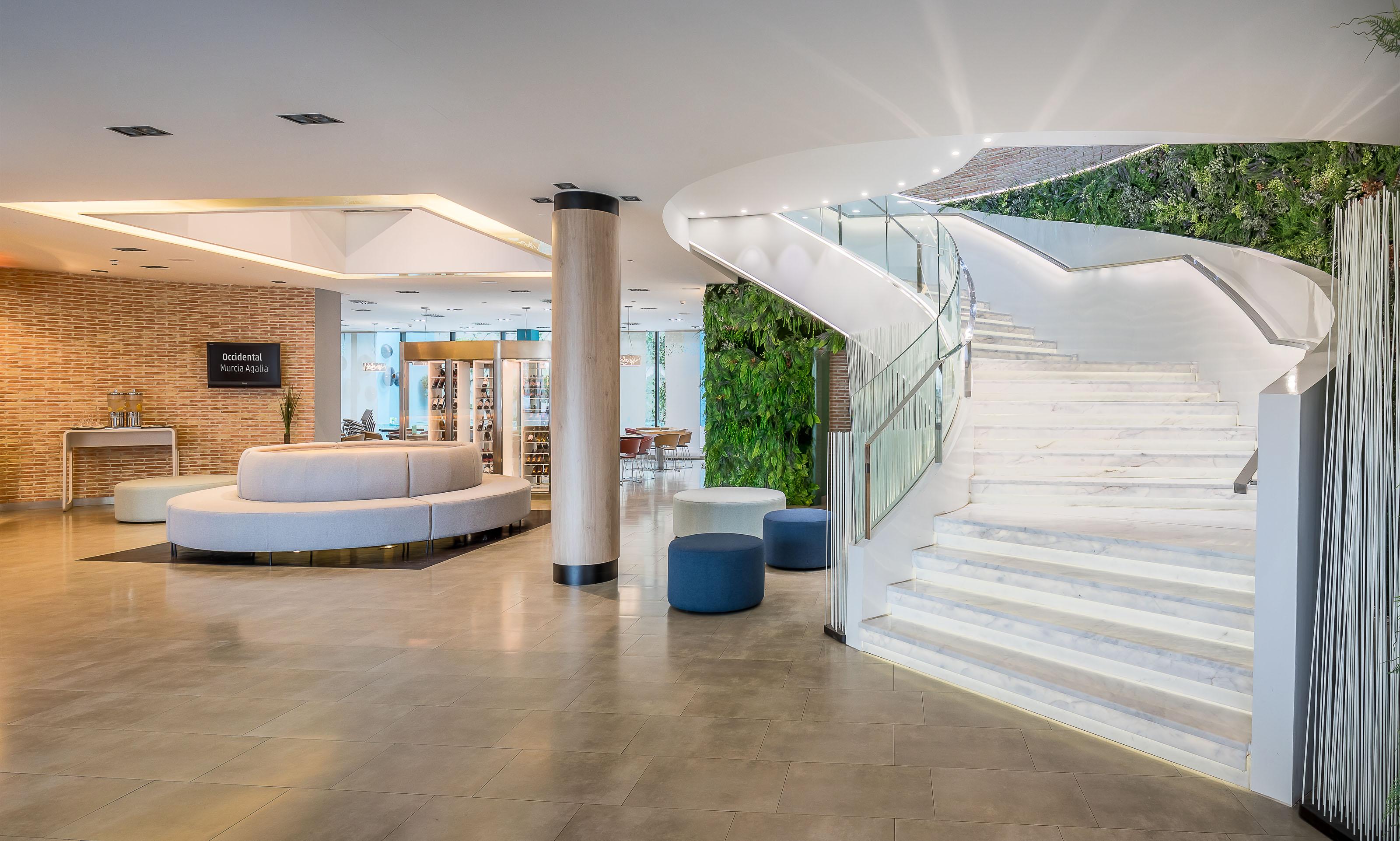 Vista Lobby Occidental Murcia Agalia