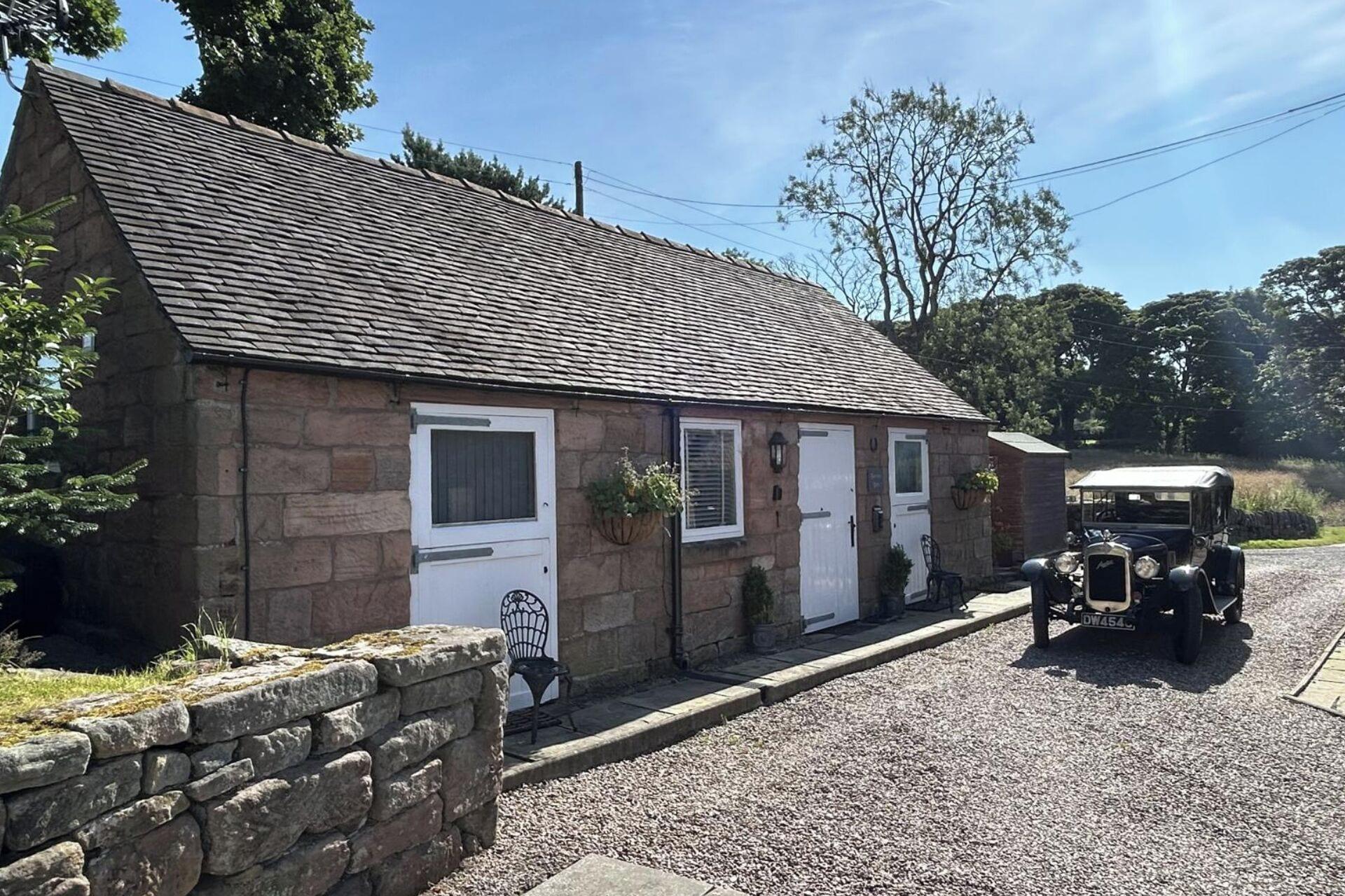 Vista Exterior Barn-sleeps 2-pets Ok-parking-near Alton Towers