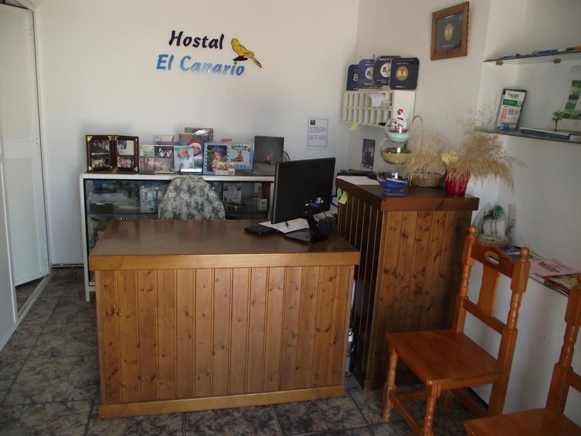 Vista Lobby Hostal El Canario