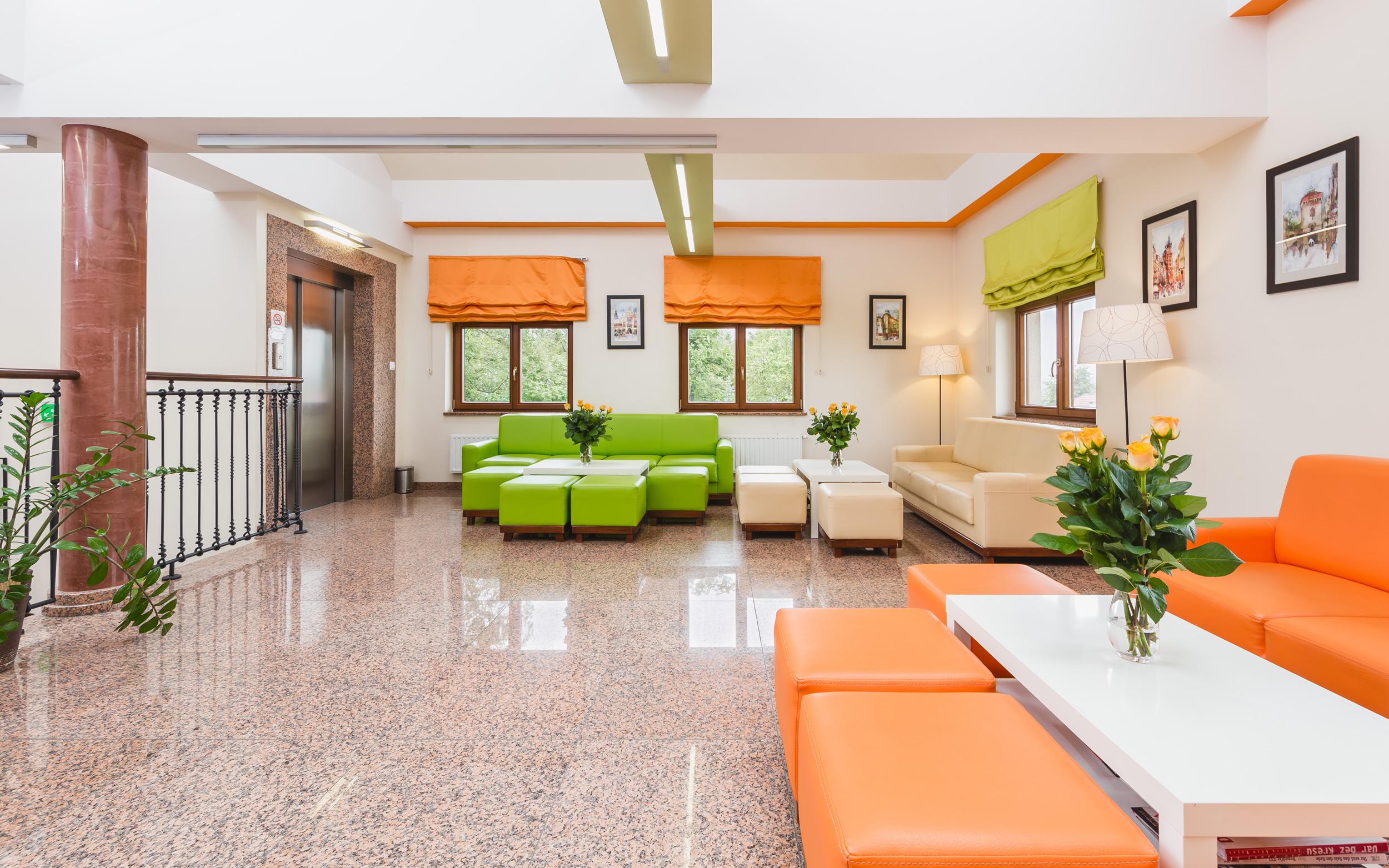 Vista Lobby Domus Mater