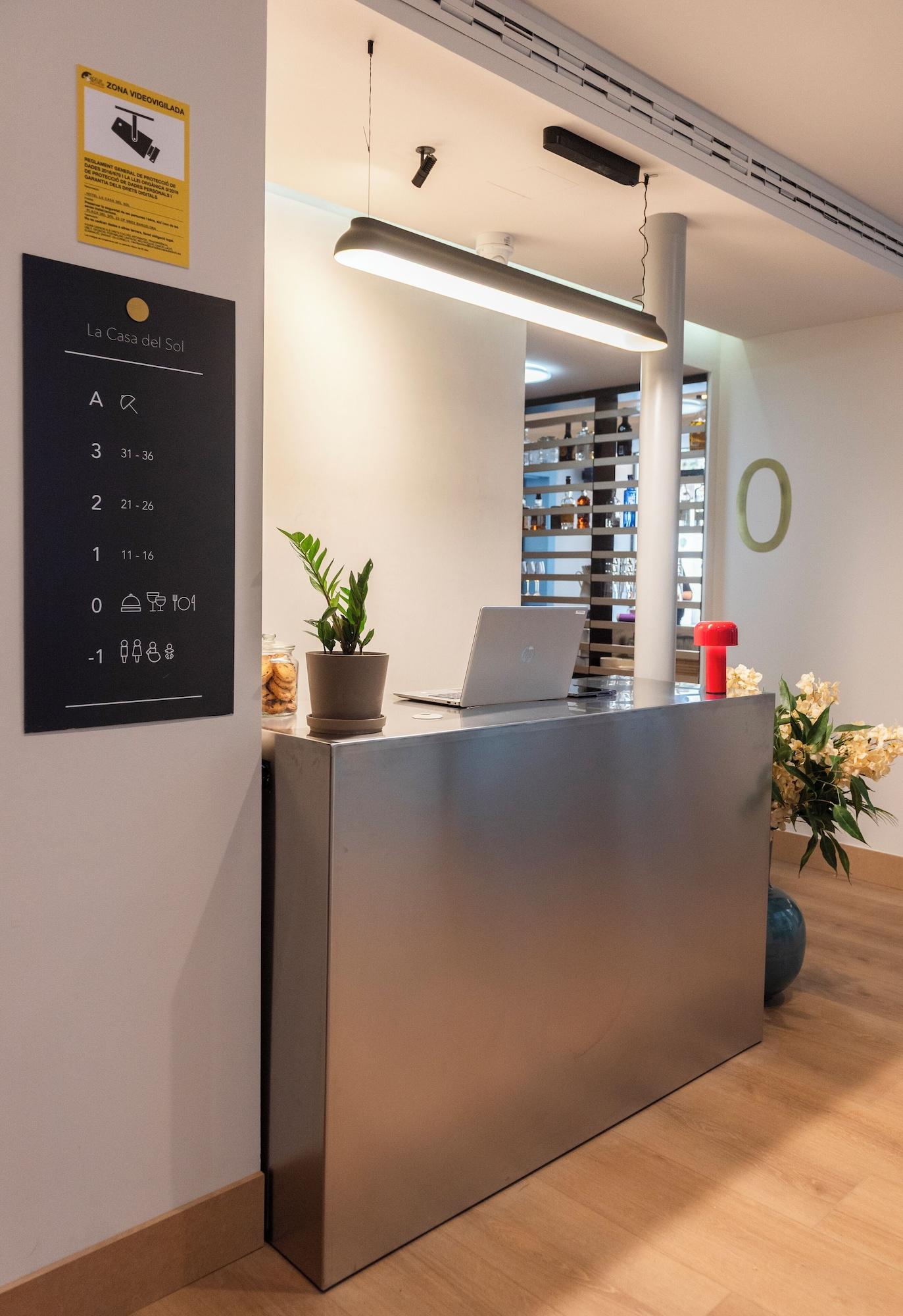 Vista Lobby La Casa Del Sol Hotel