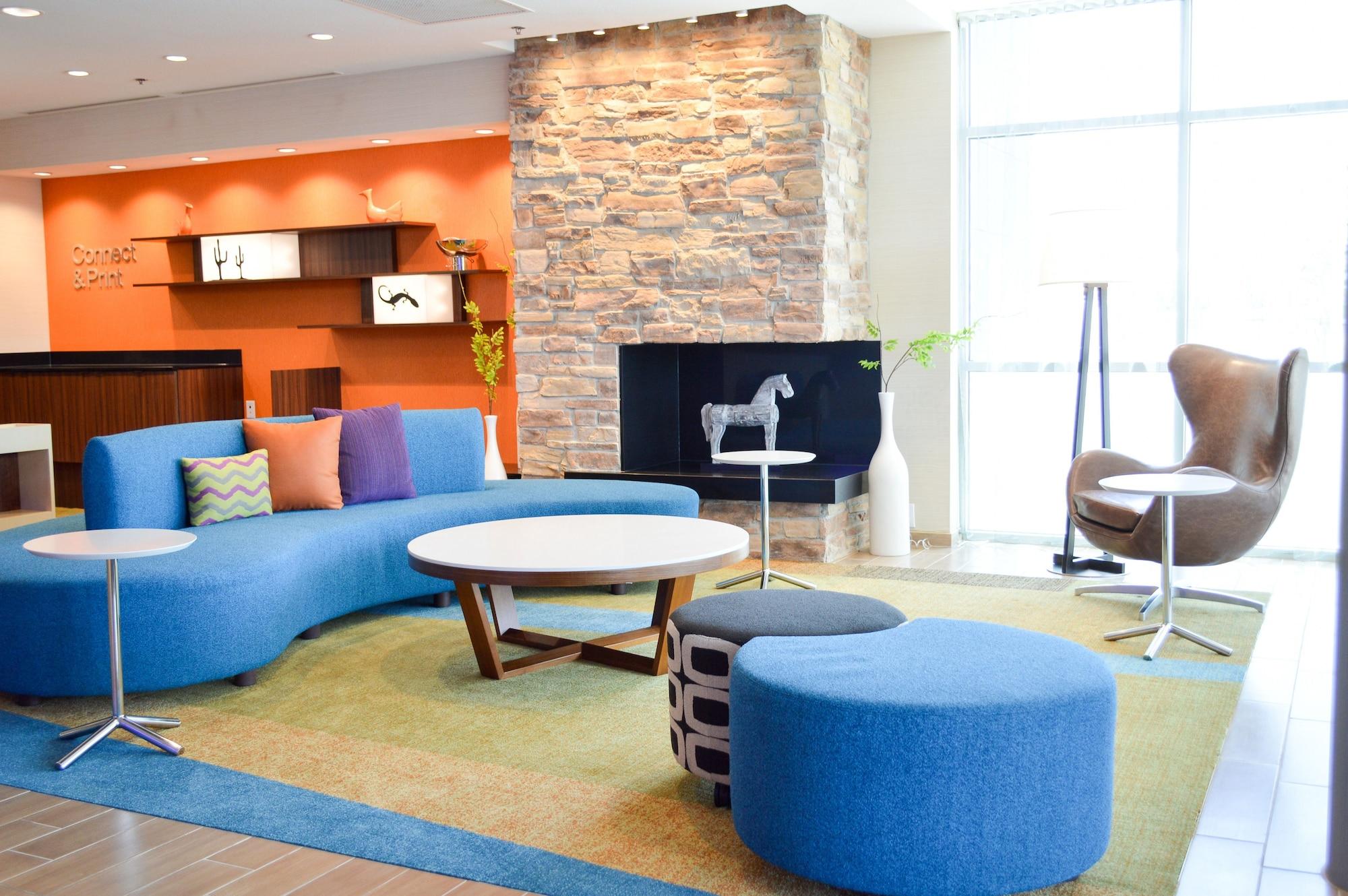 Vista Lobby Fairfield Inn & Suites San Antonio Brooks City Base