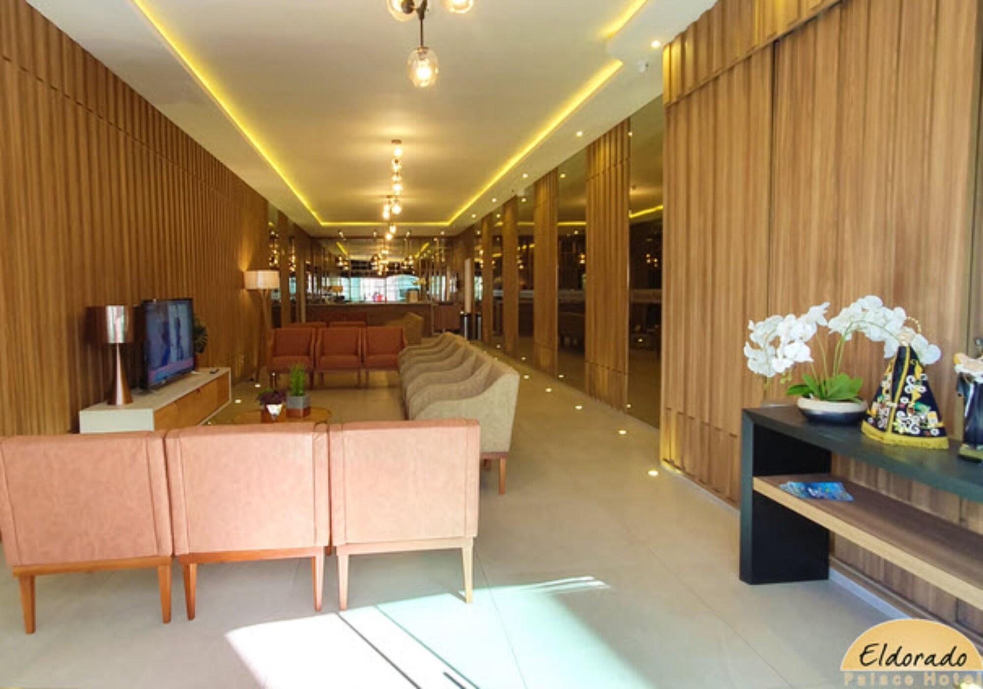 Vista Lobby Eldorado Palace Hotel Aparecida