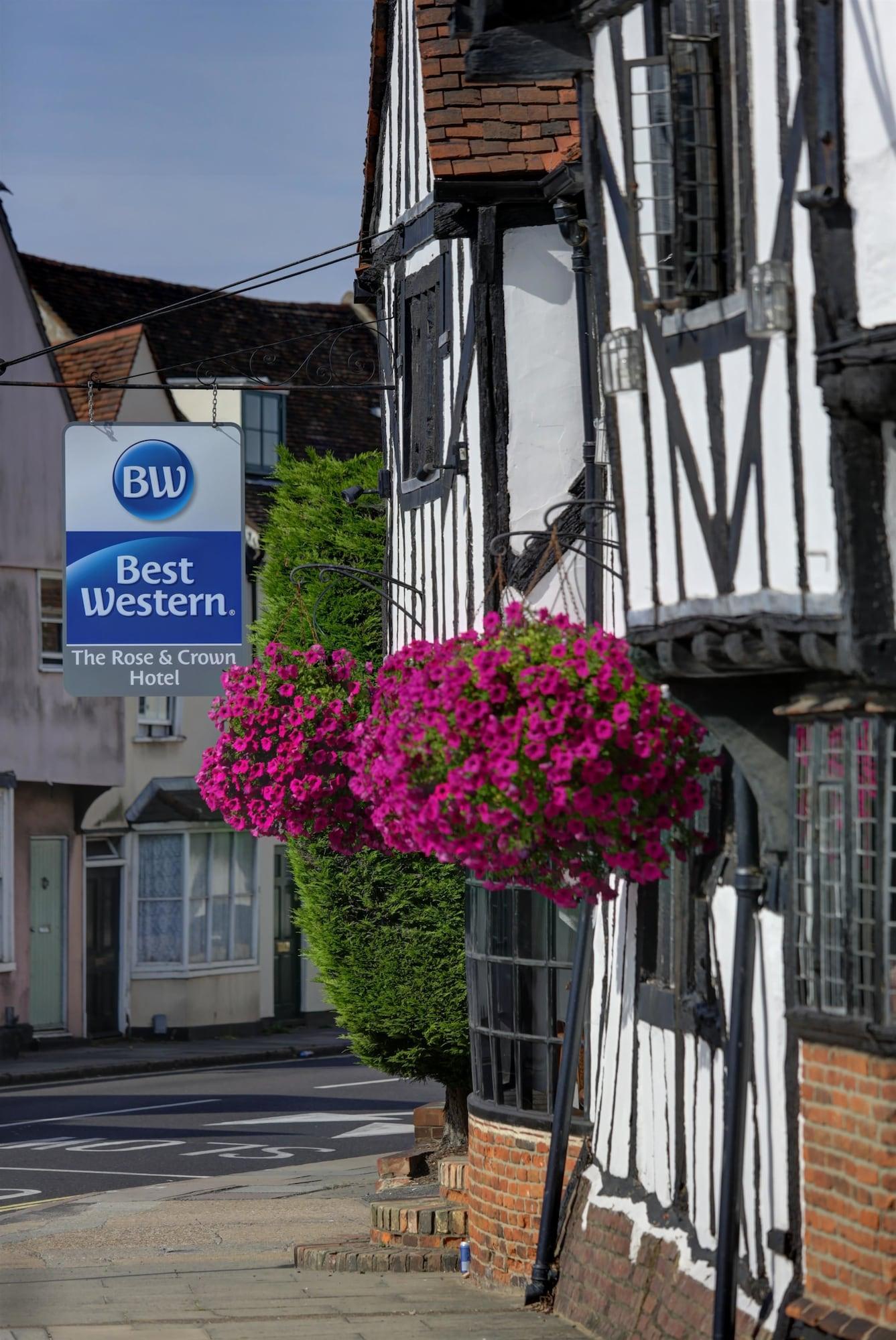 Vista Exterior Best Western The Rose & Crown Hotel