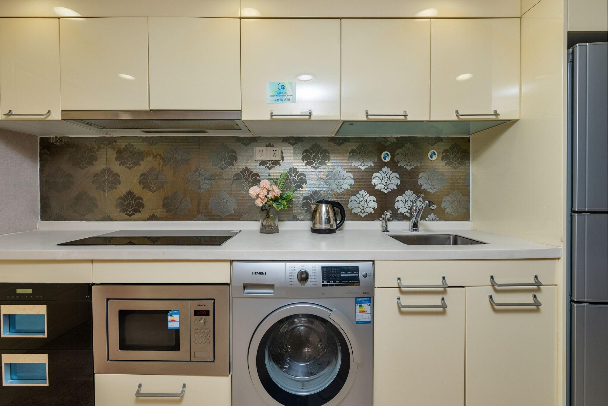Equipamiento de Habitación Doria Apartment Zhengjia Golden Palace(Canton Fair Free Shuttle)
