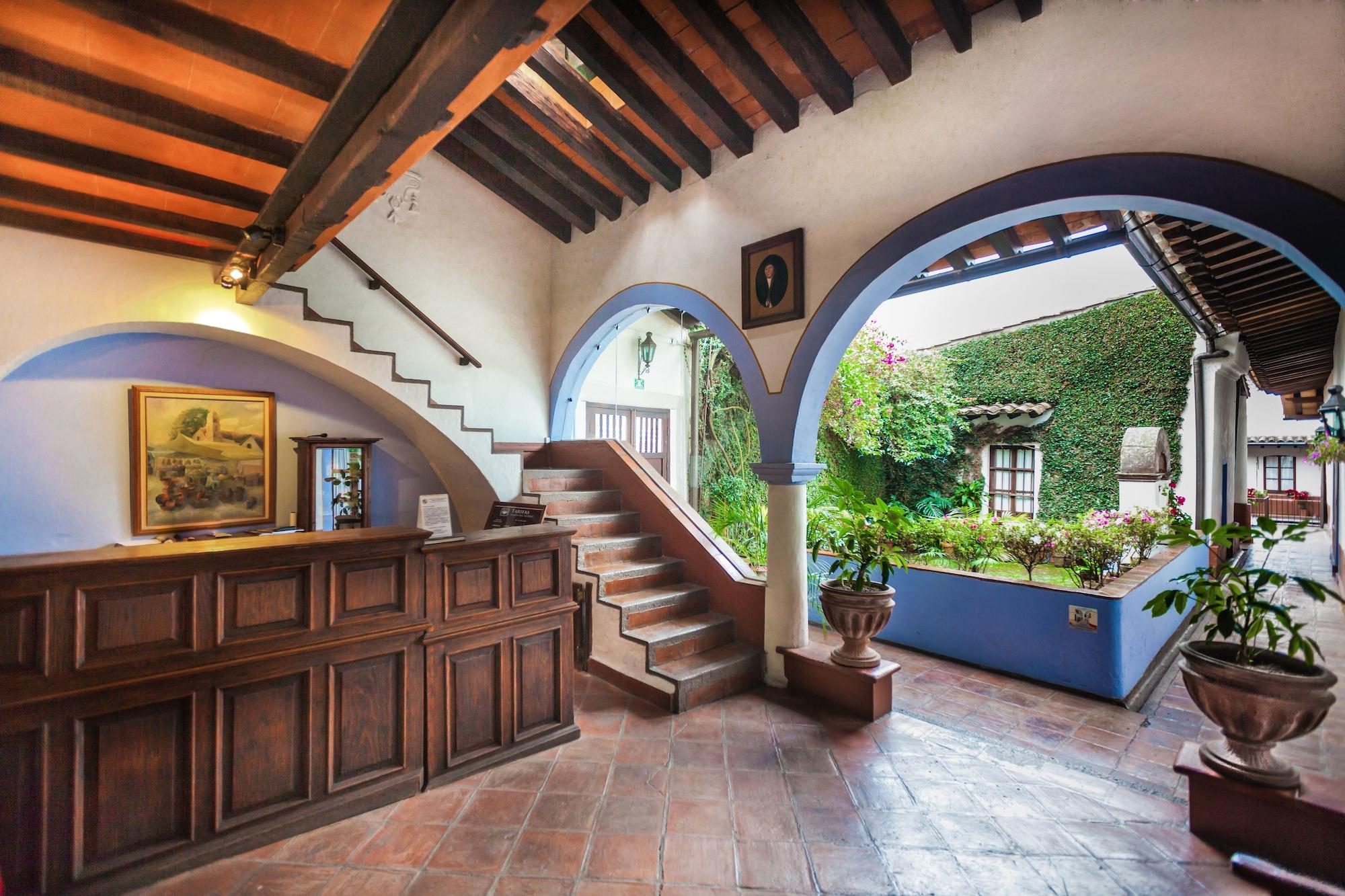 Vista Lobby El Mesón del Alférez Xalapa