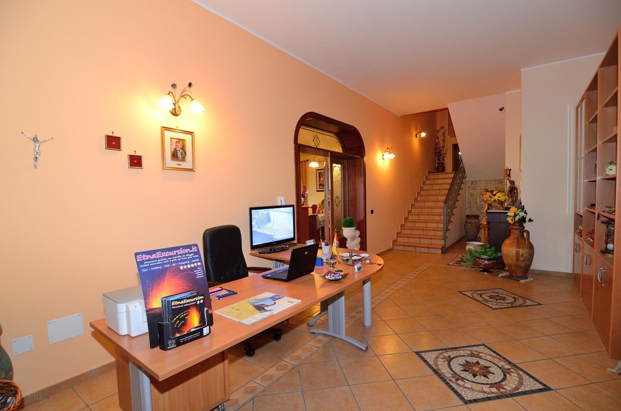 Vista Lobby B&B Dimora dell'Etna