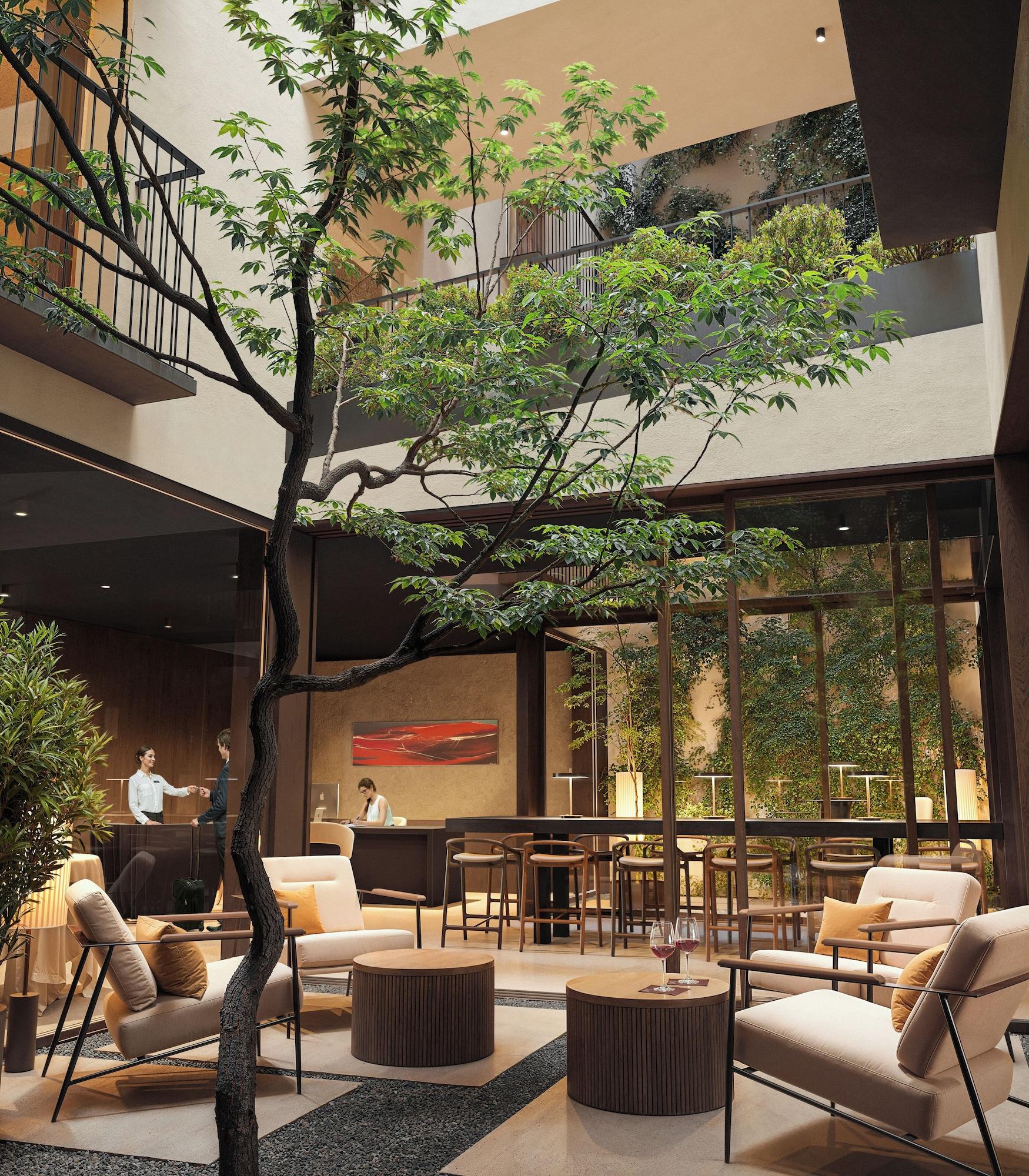 Vista Lobby Eisenhut Boutique Hotel