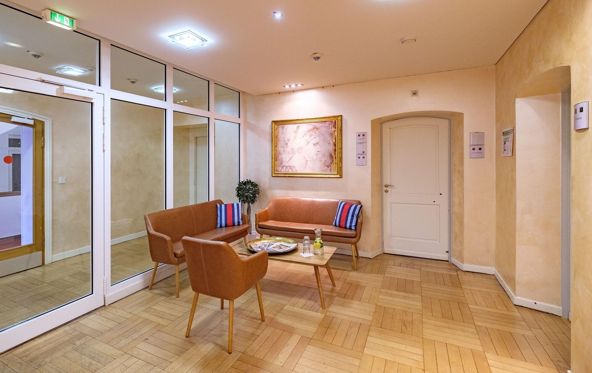 Vista Lobby XII Apostel Hotel Albergo