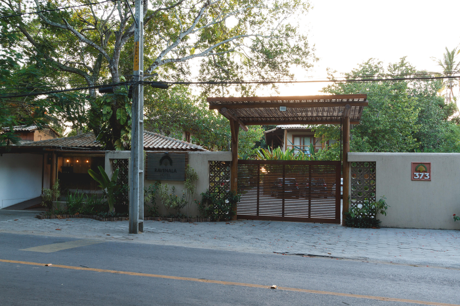 Vista Exterior Ravenala Hotel