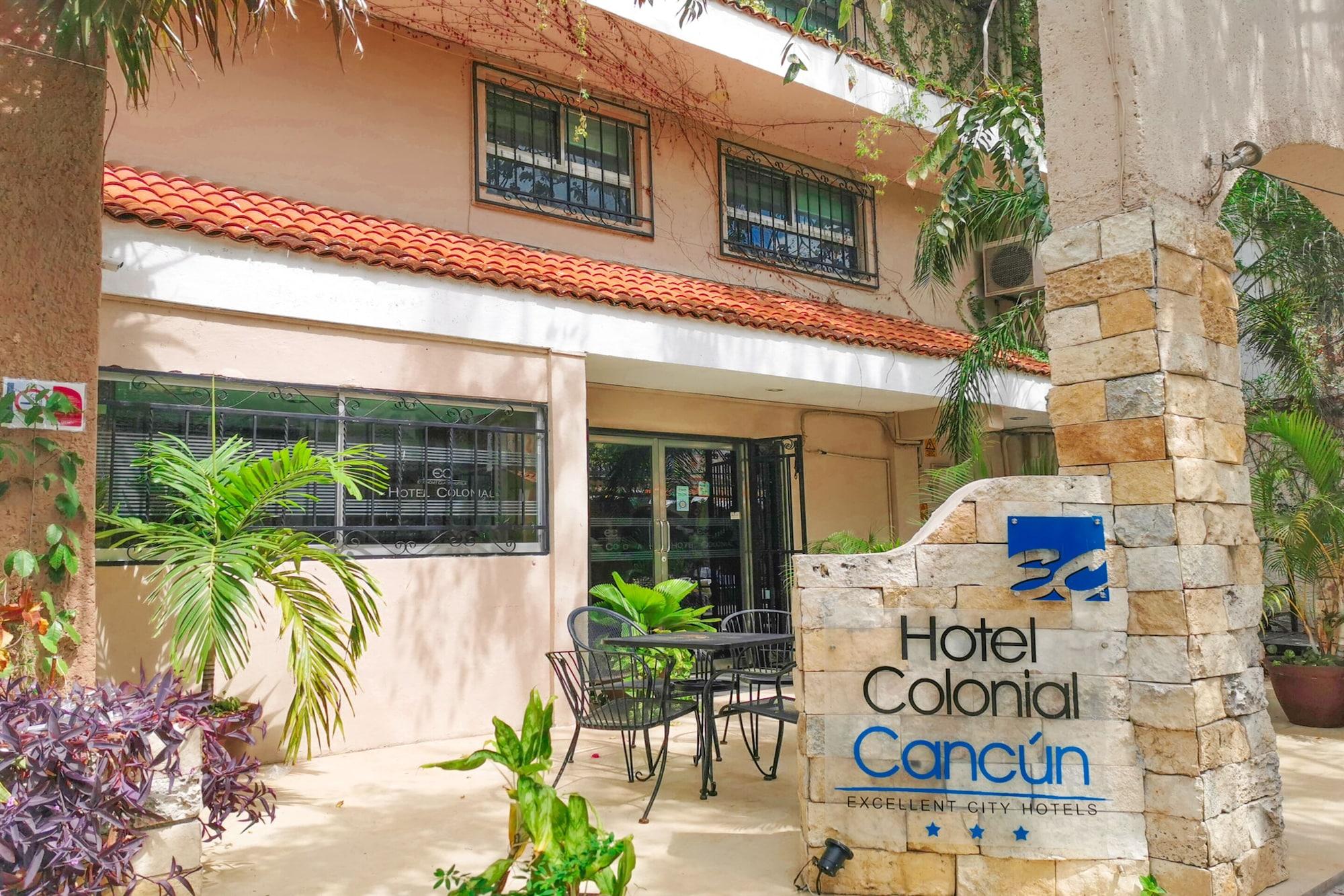 Vista Exterior Hotel Colonial Cancun