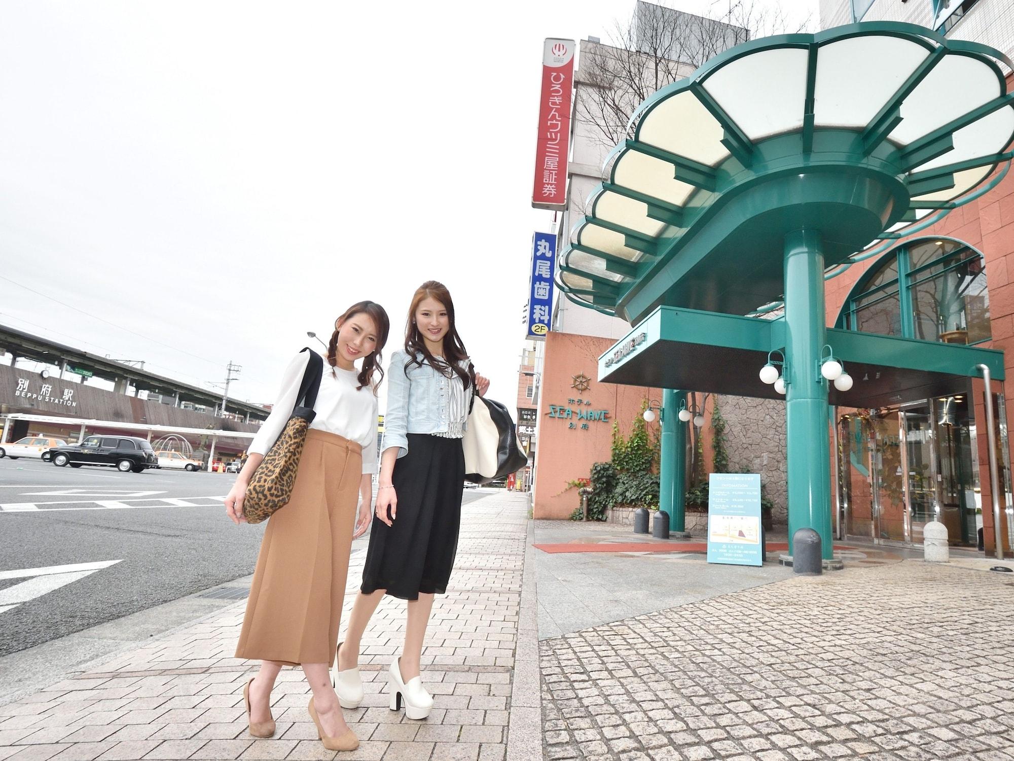 Vista Exterior Hotel Seawave Beppu