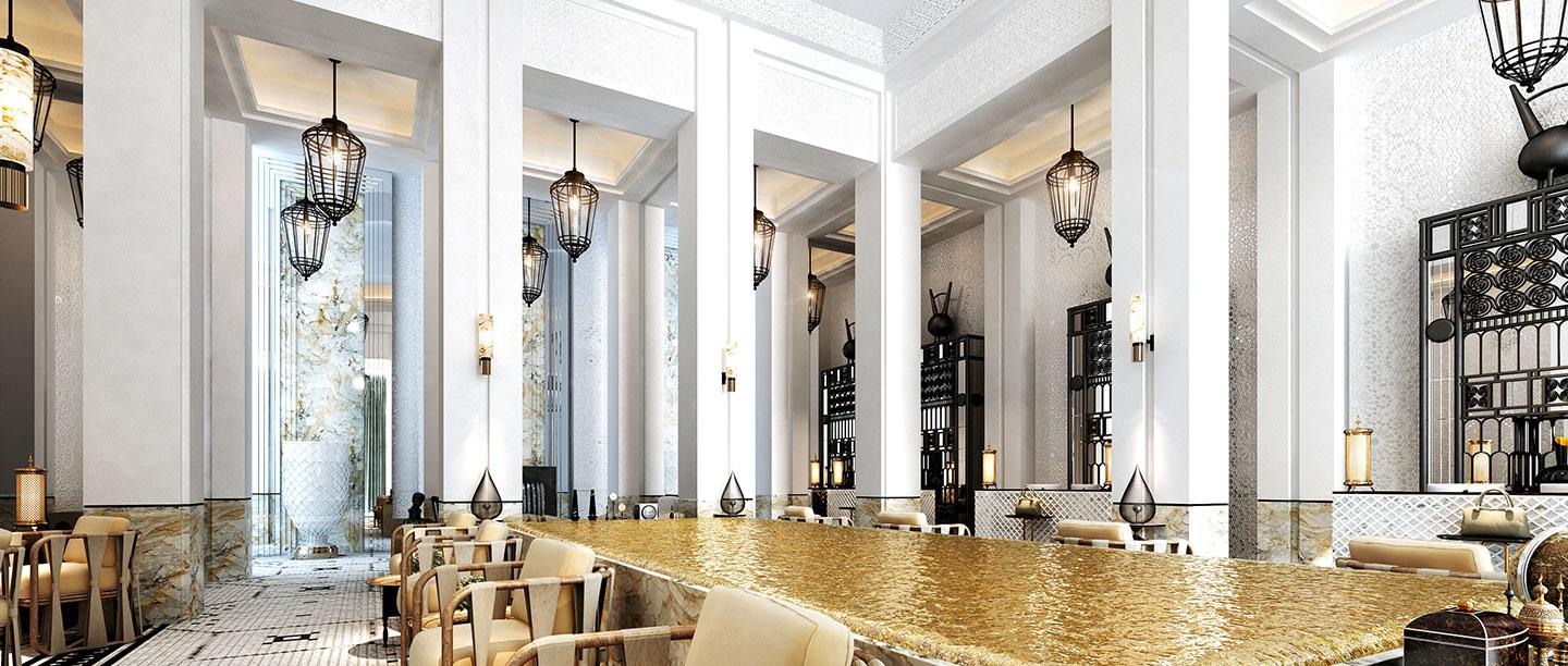 Vista Lobby Fairmont La Marina Rabat Sale Hotel And Residences