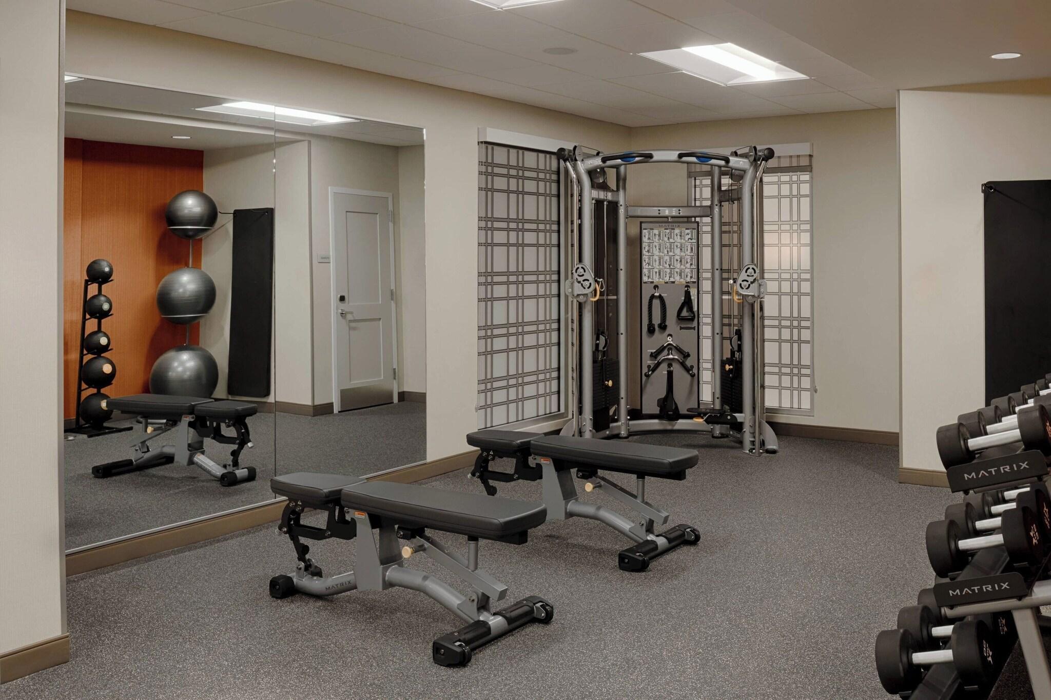 Gimnasio TownePlace Suites by Marriott Columbus Hilliard