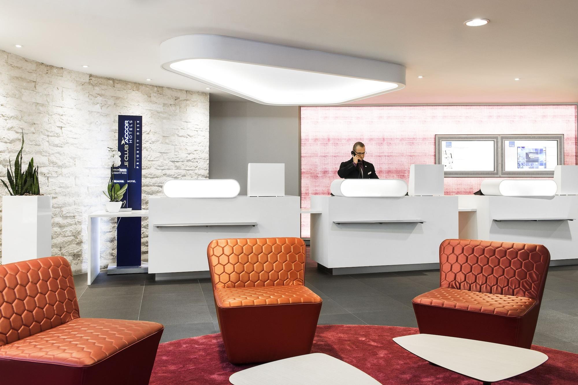 Vista Lobby Novotel Brussels City Centre