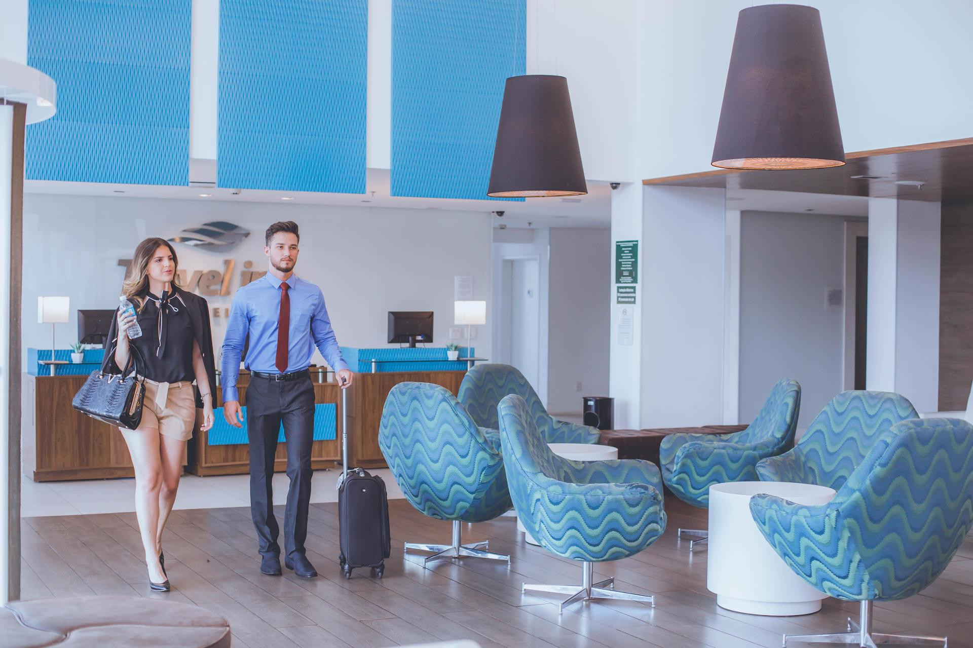 Vista Lobby Hotel Agisol Marília