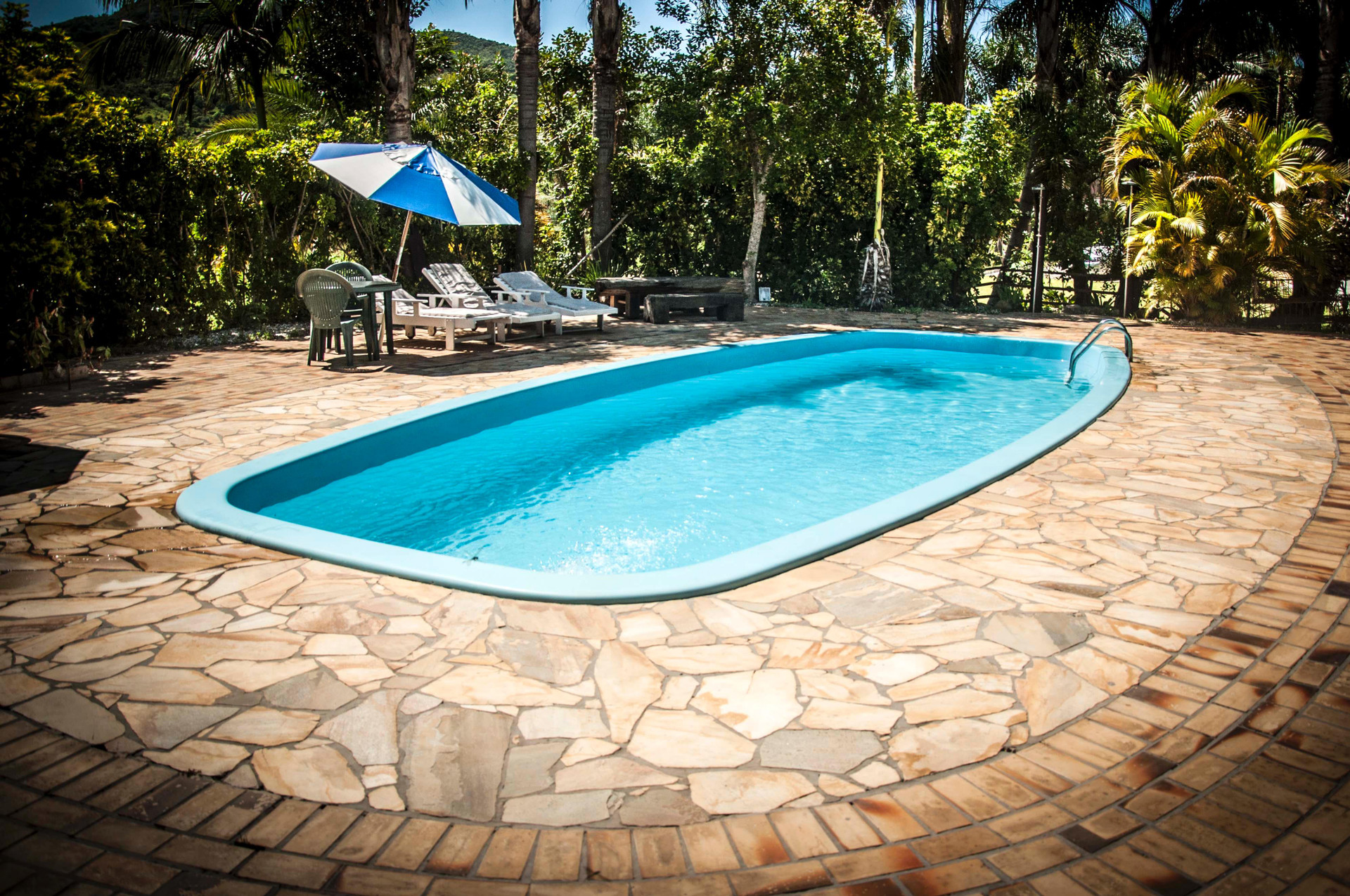 Vista Piscina Pousada do Véio