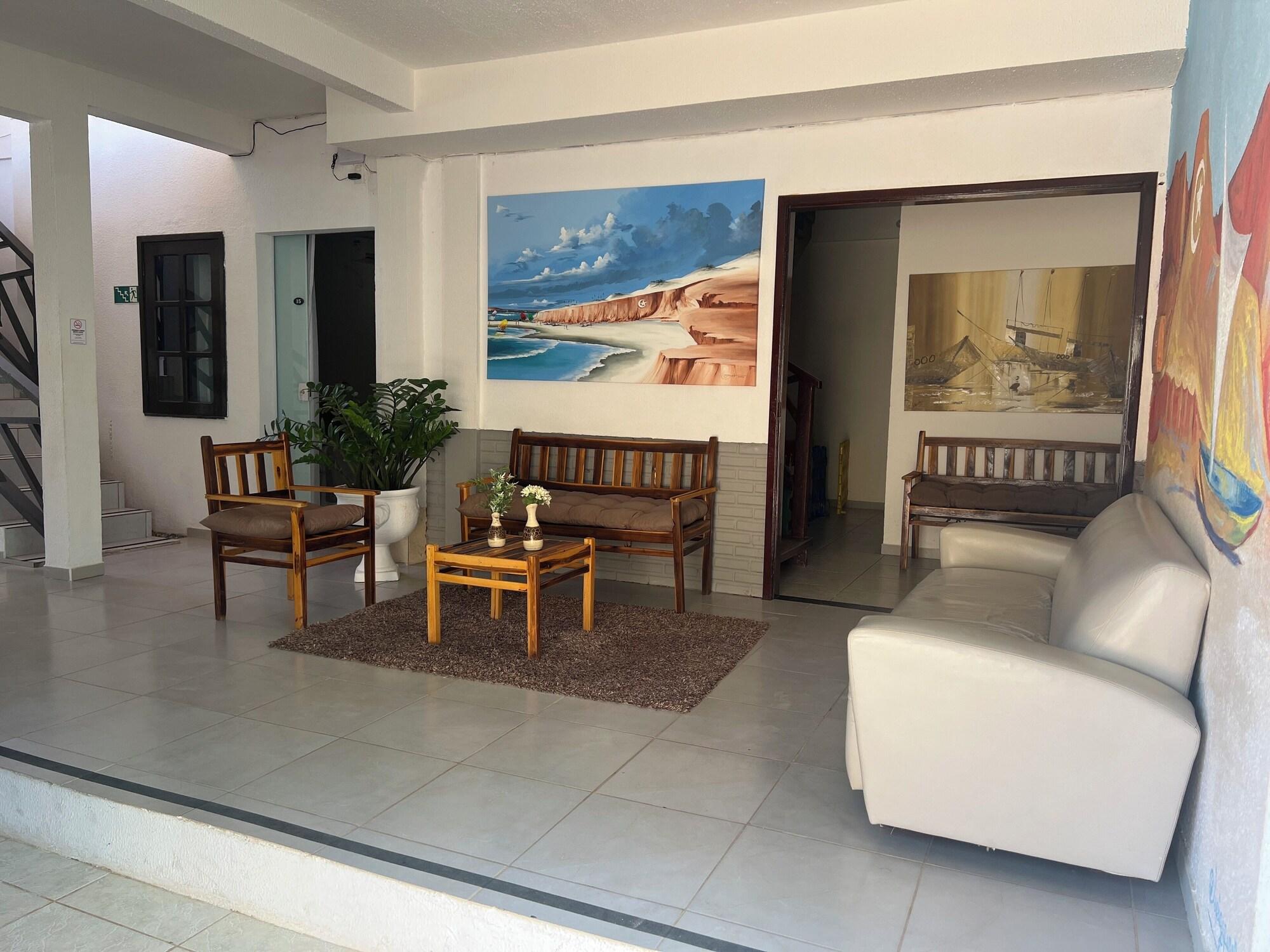 Vista Lobby Bellart Hotel Pousada Canoa Quebrada