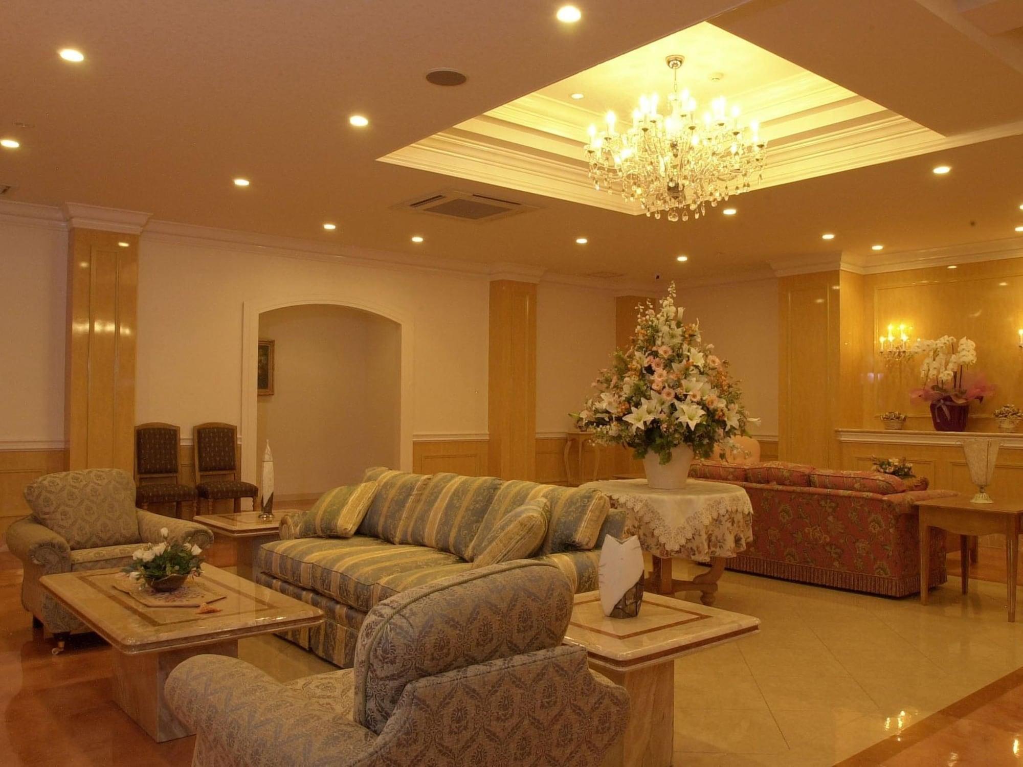 Vista Lobby Hotel Fine Garden Matsuyama