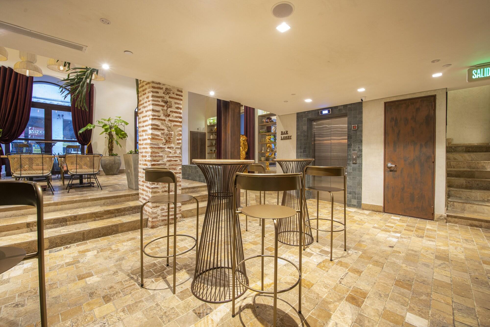 Vista Lobby Hotel Voilá Centro Histórico
