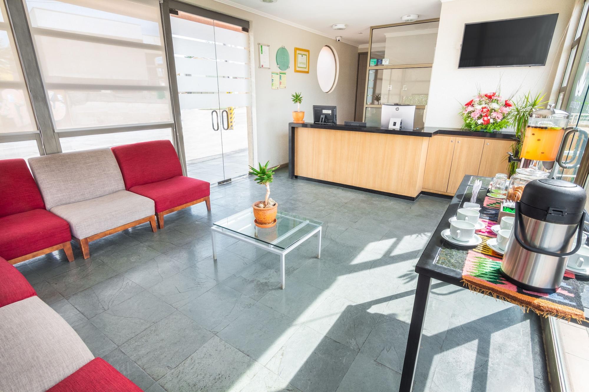 Vista Lobby Geotel Calama