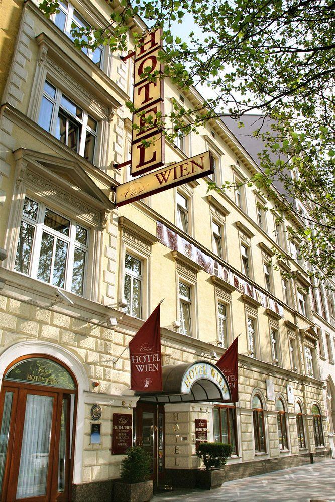 Vista da fachada Austria Classic Hotel Wien