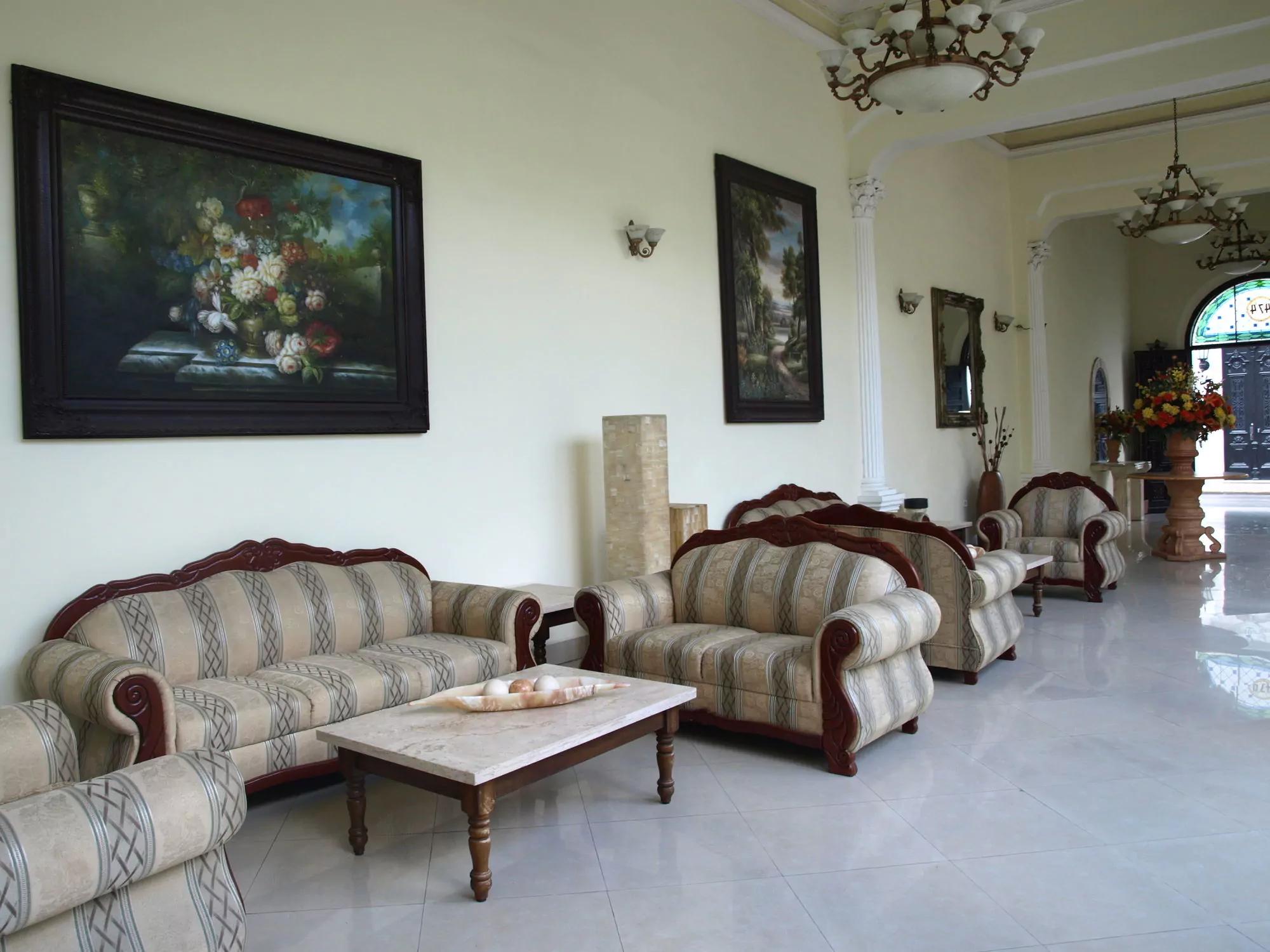 Vista do lobby Gran Real Yucatán